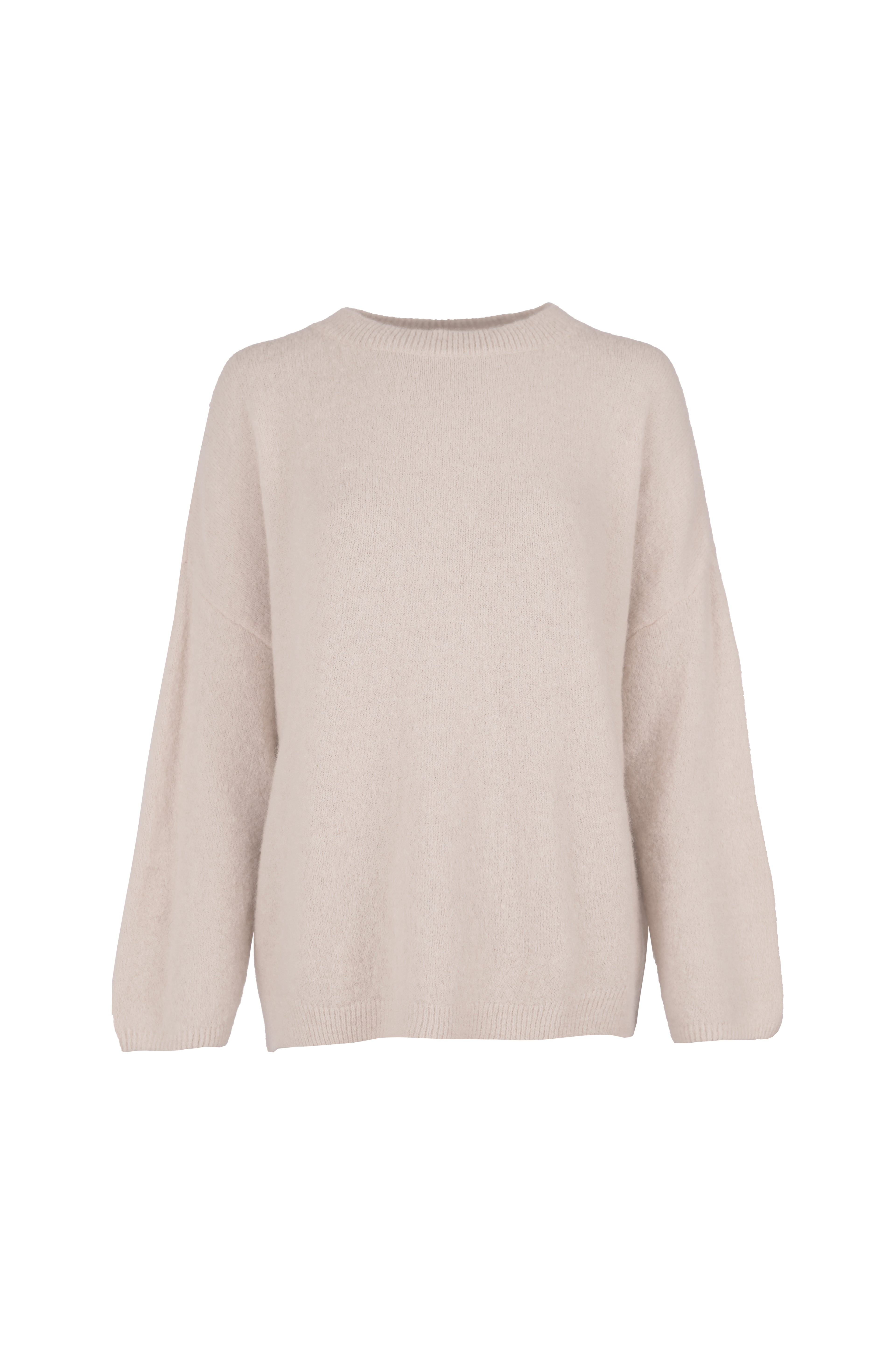 Caro Crew Neck Pullover Sand