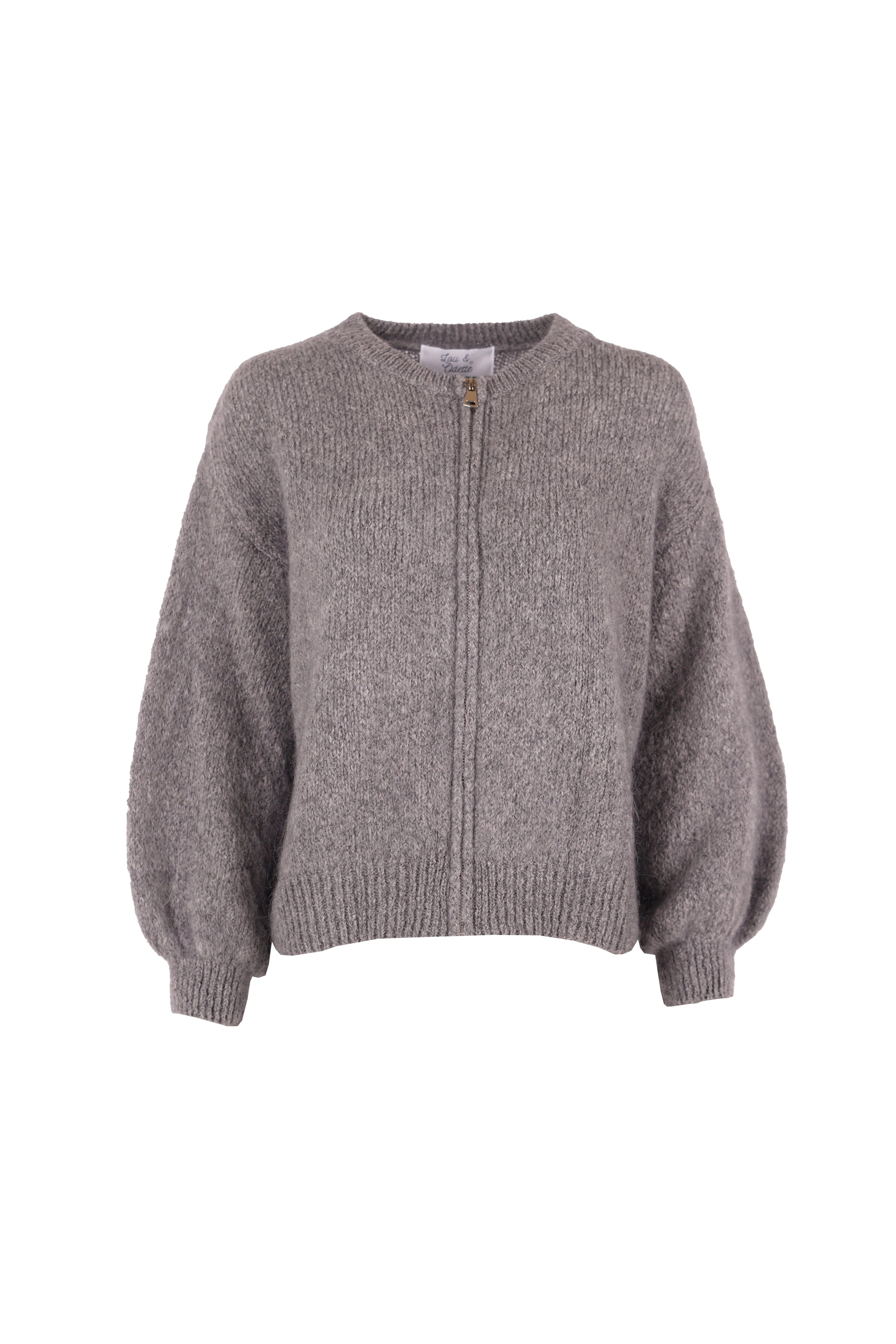 Odette Bomber Grey