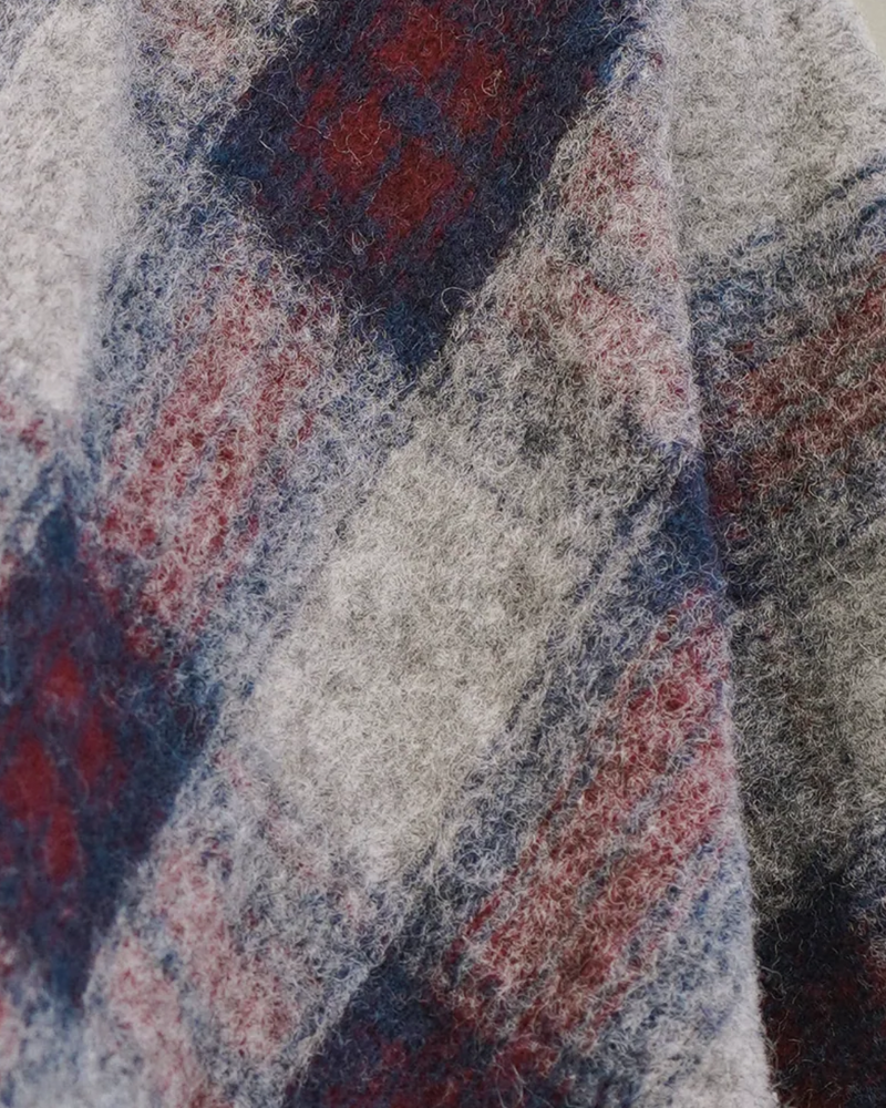 Mona Poncho Grey / Blue-zoom-