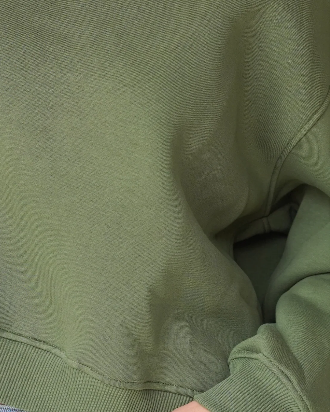 Paulina Sweatshirt Crew Neck Kakhi-zoom-6