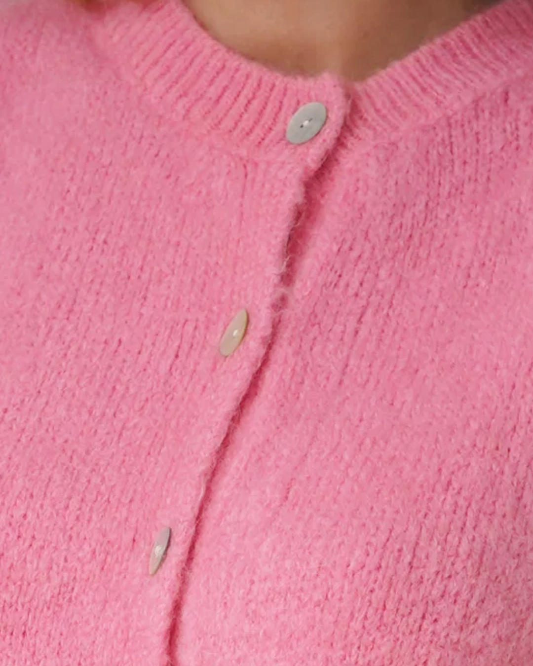Bea Cardigan Sleeveless Candy Pink-zoom-8