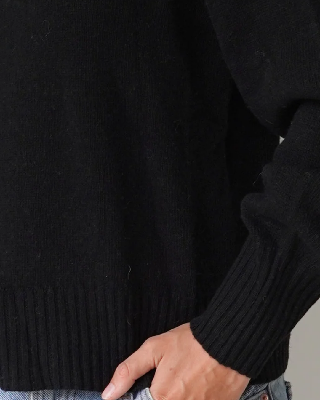 Lynn Turtleneck Black-6