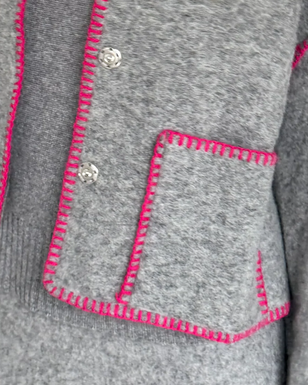 Julie Jacket Collar Grey-zoom-5