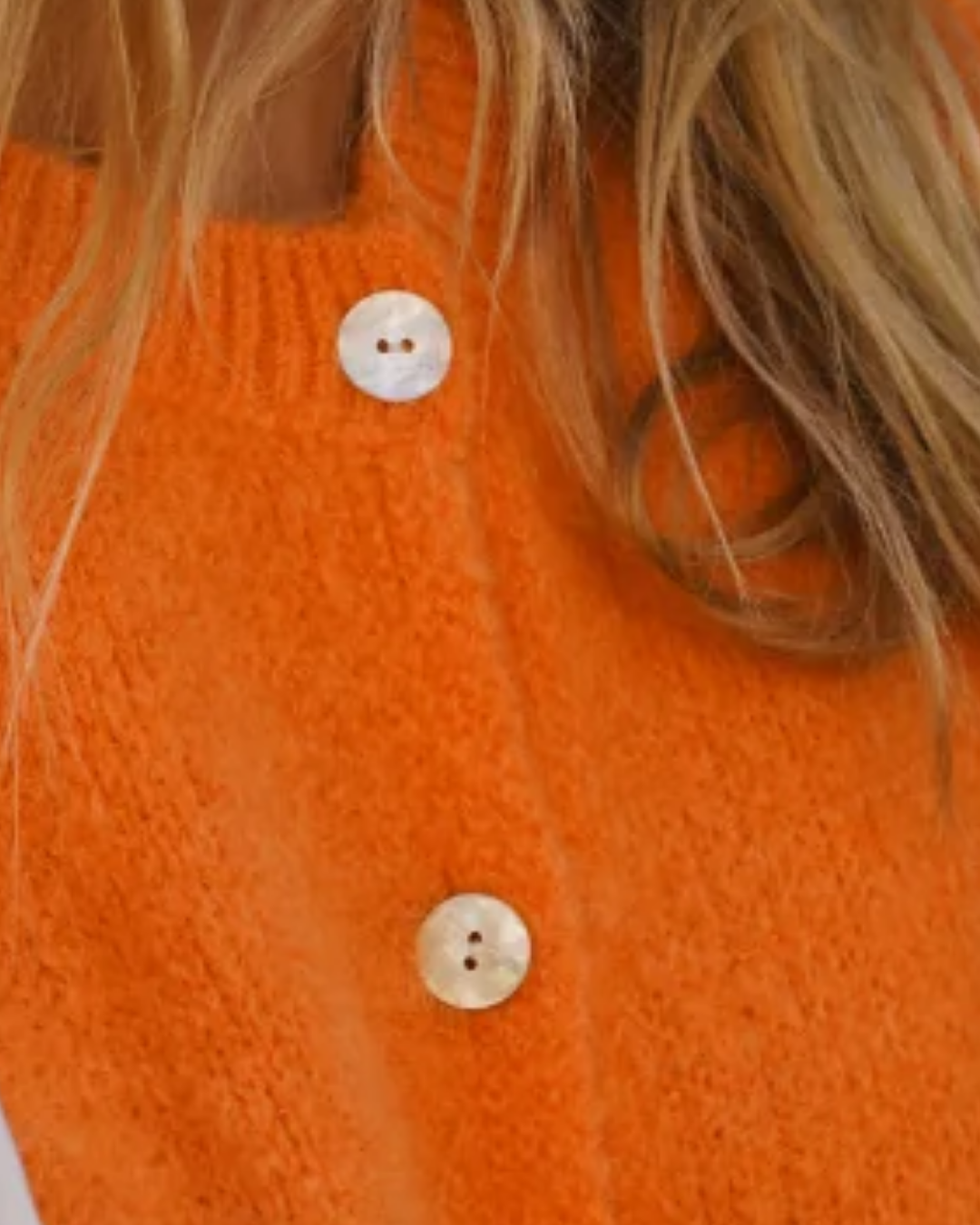 Bea Cardigan Sleeveless Orange-8