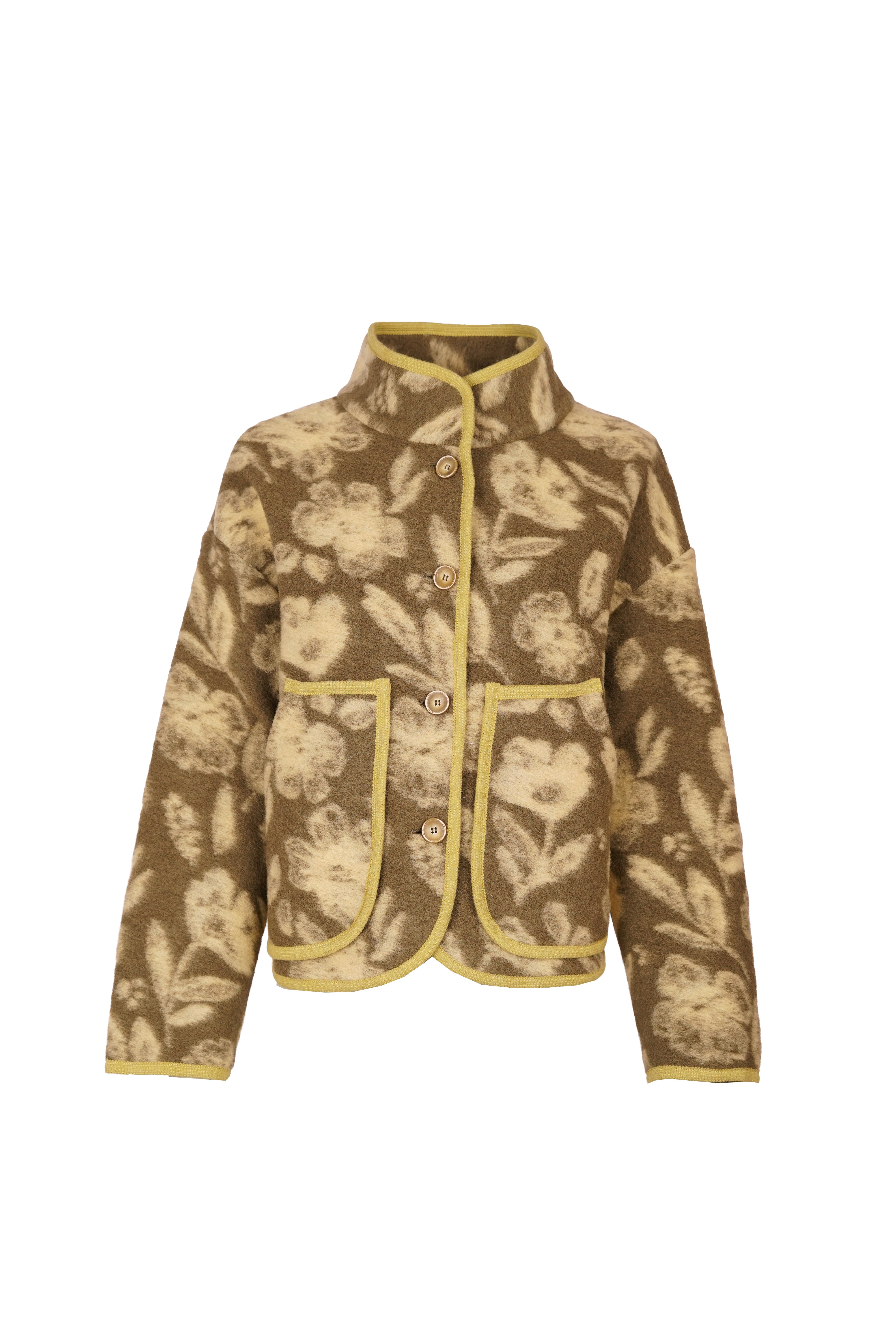 Audrey Jacket Kakhi / Yellow-zoom-8