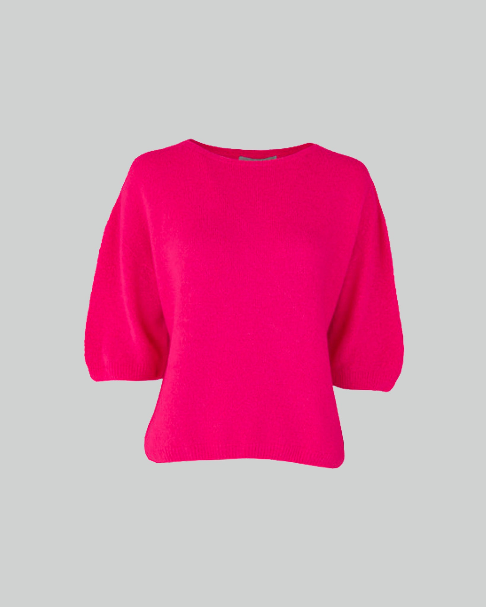 Annabelle Pullover Short Sleeve Neon Pink