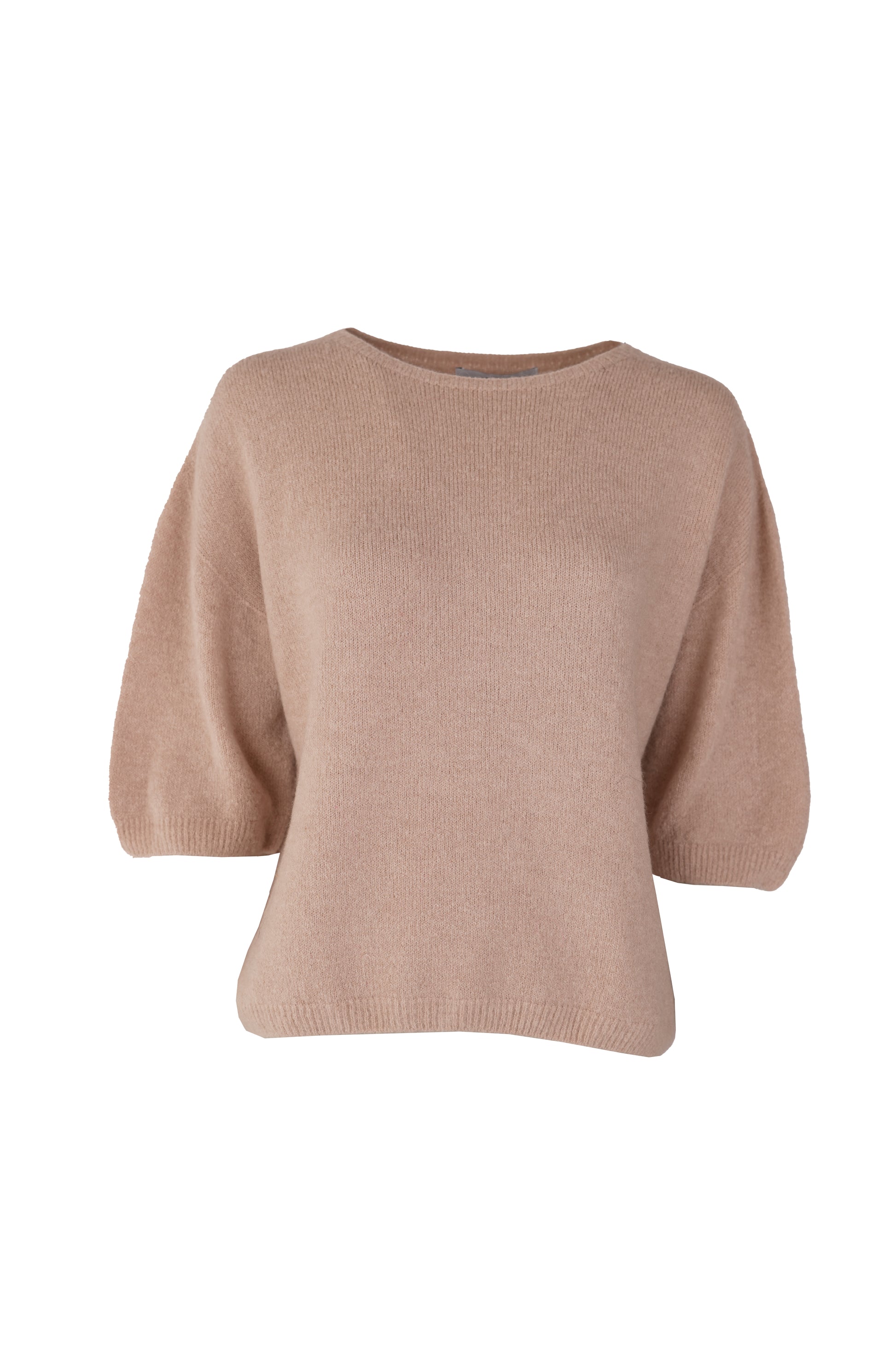 Annabelle Pullover Short Sleeve Sand-5