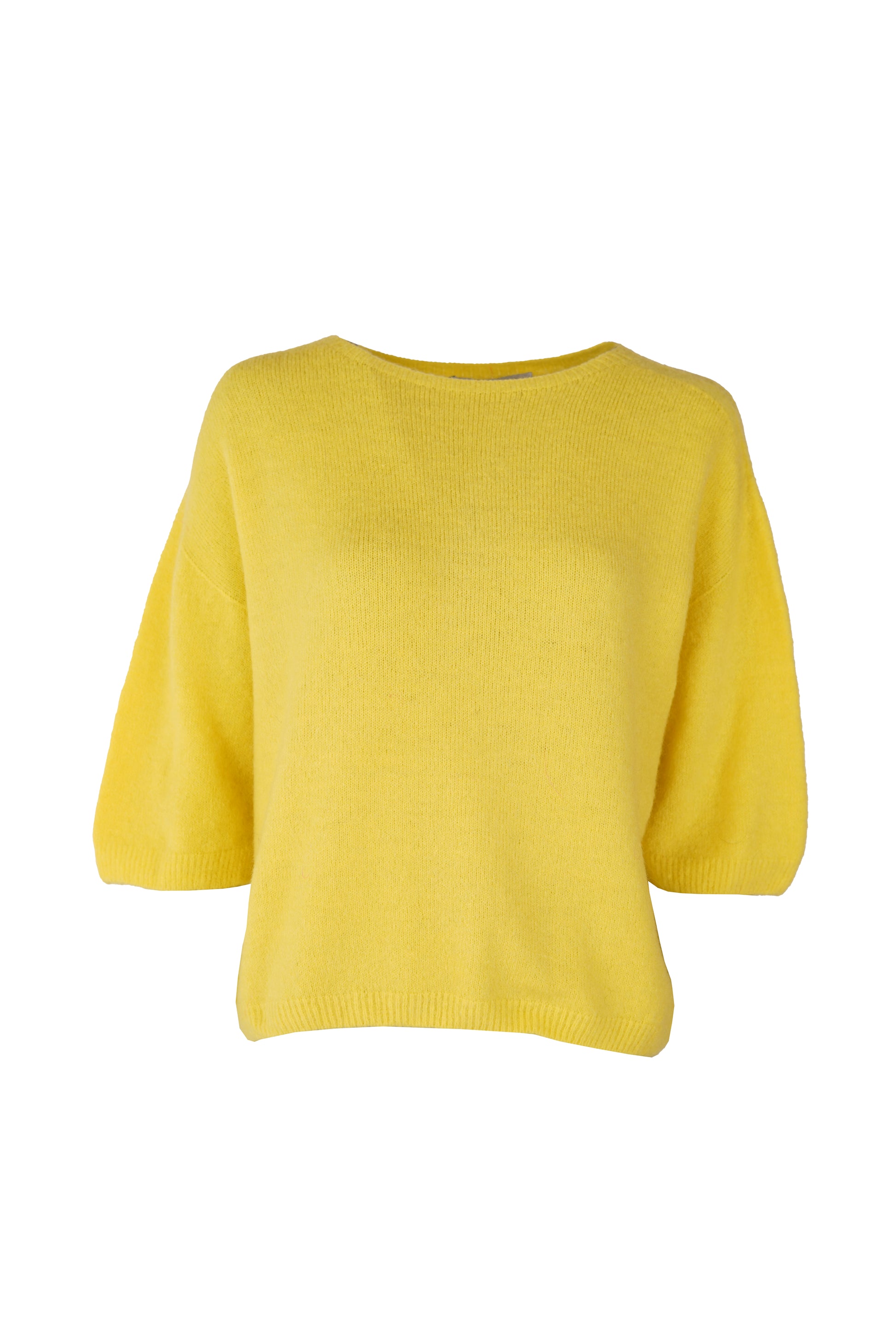 Annabelle Pullover Short Sleeve Yellow-6