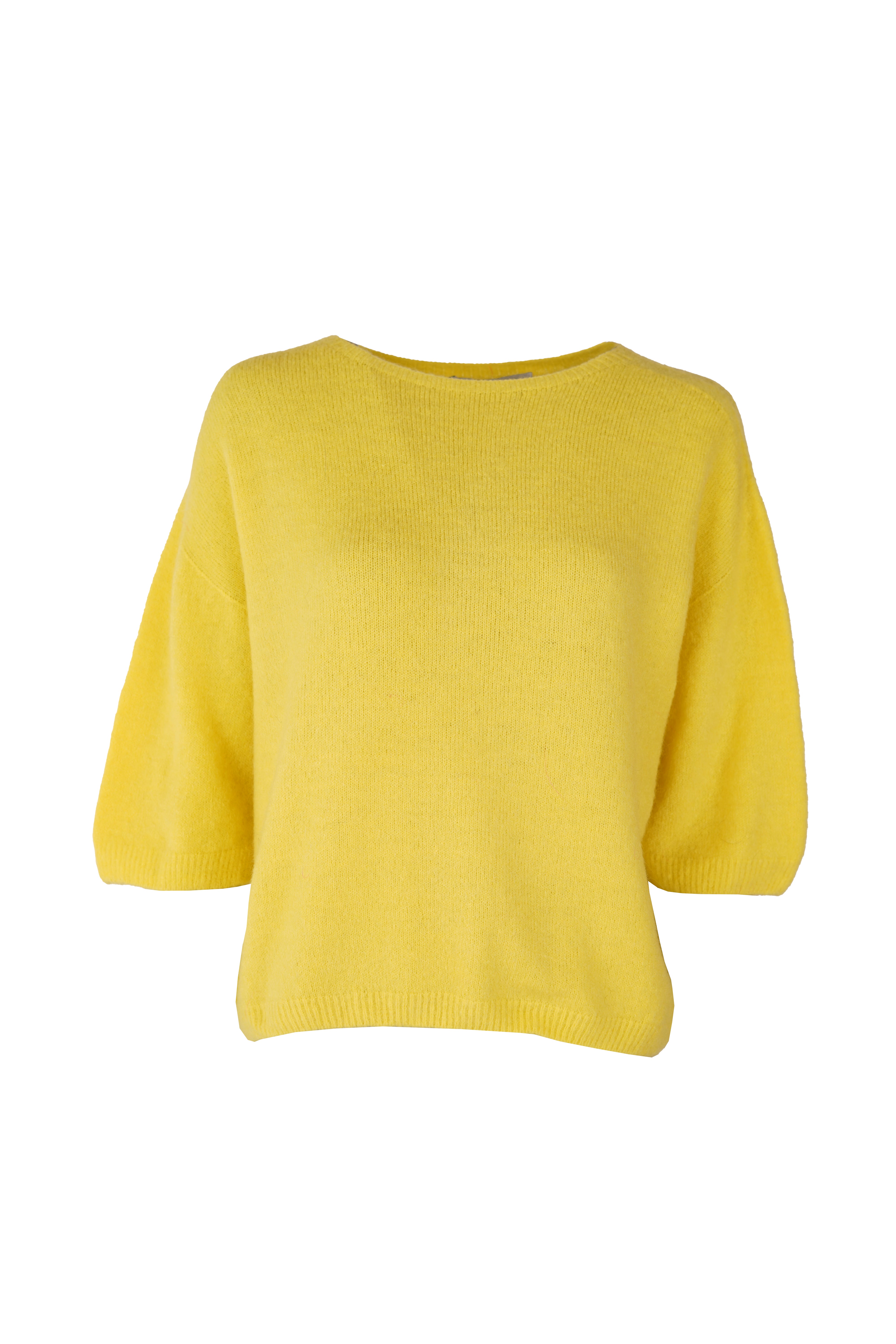 Annabelle Pullover Short Sleeve Yellow-zoom-6
