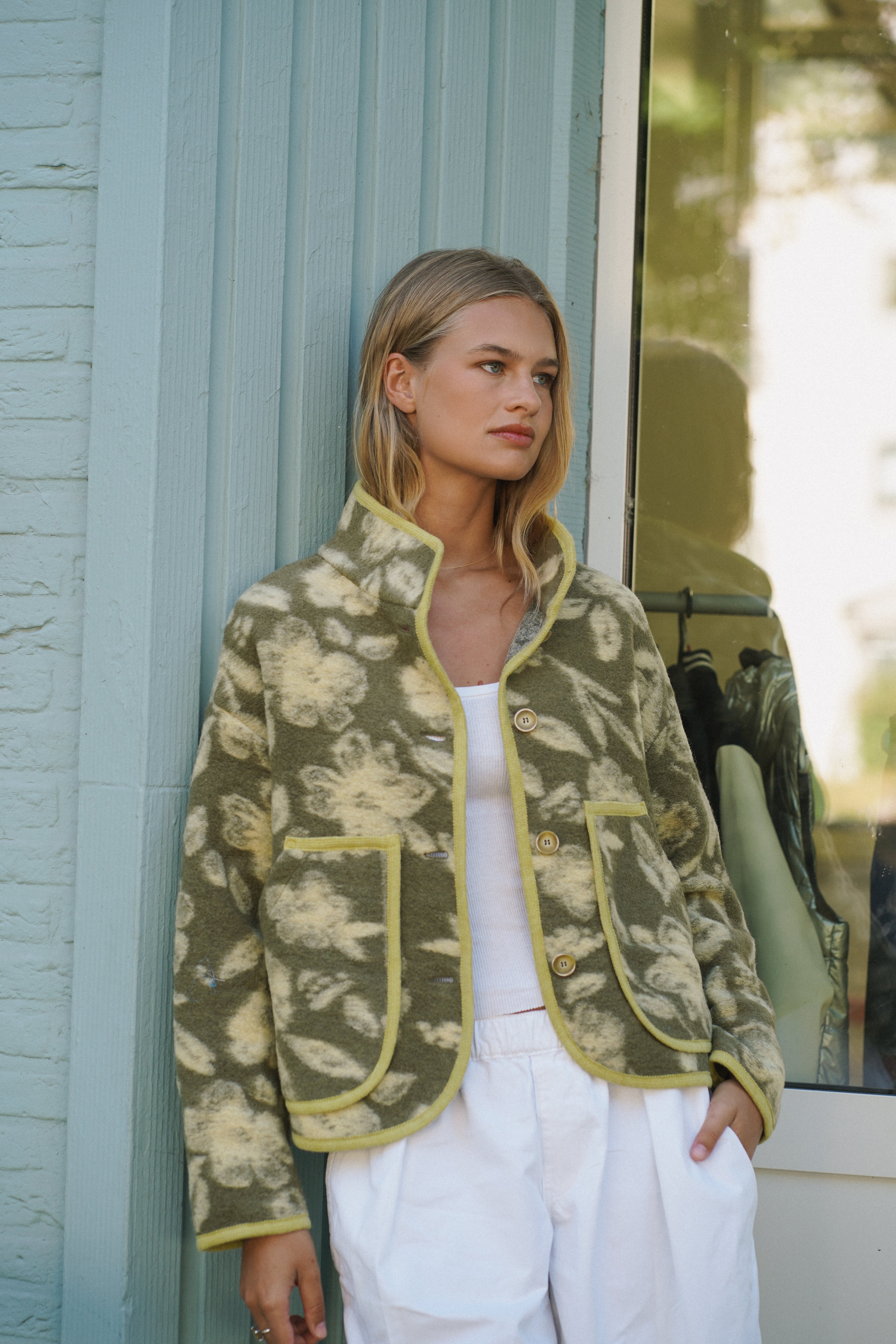Audrey Jacket Kakhi / Yellow