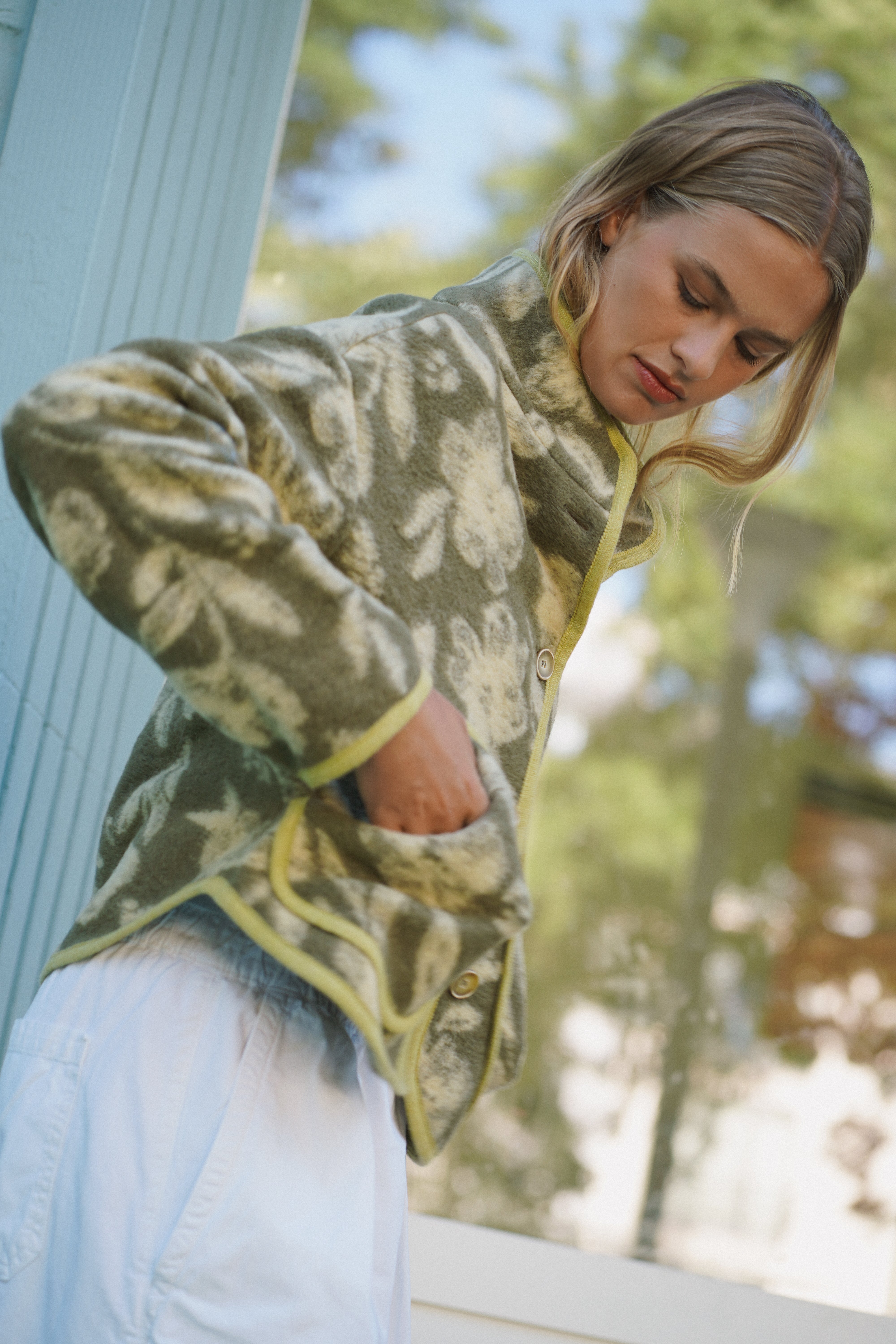 Audrey Jacket Kakhi / Yellow-zoom-4