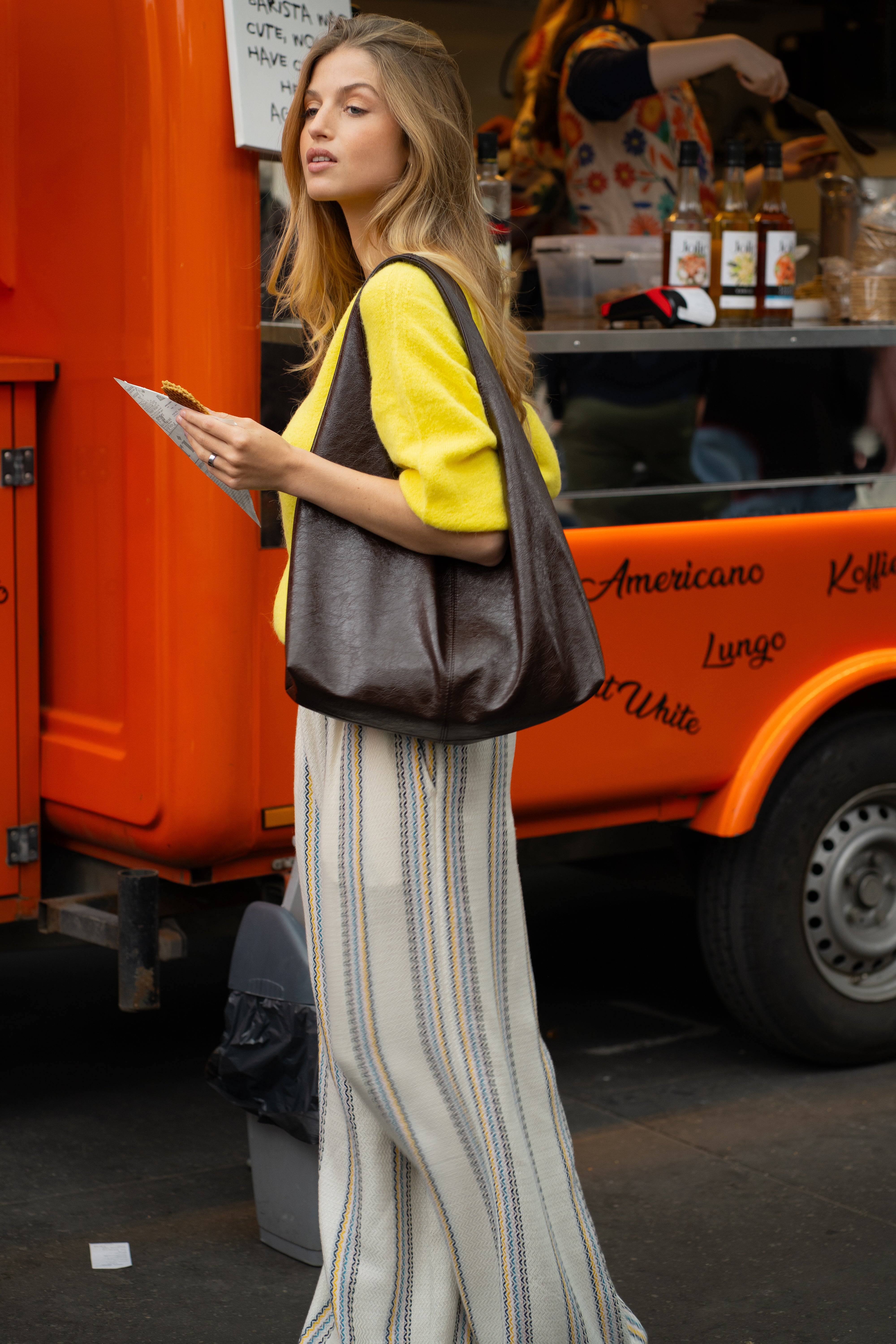 Camille Zigzag Striped Pants