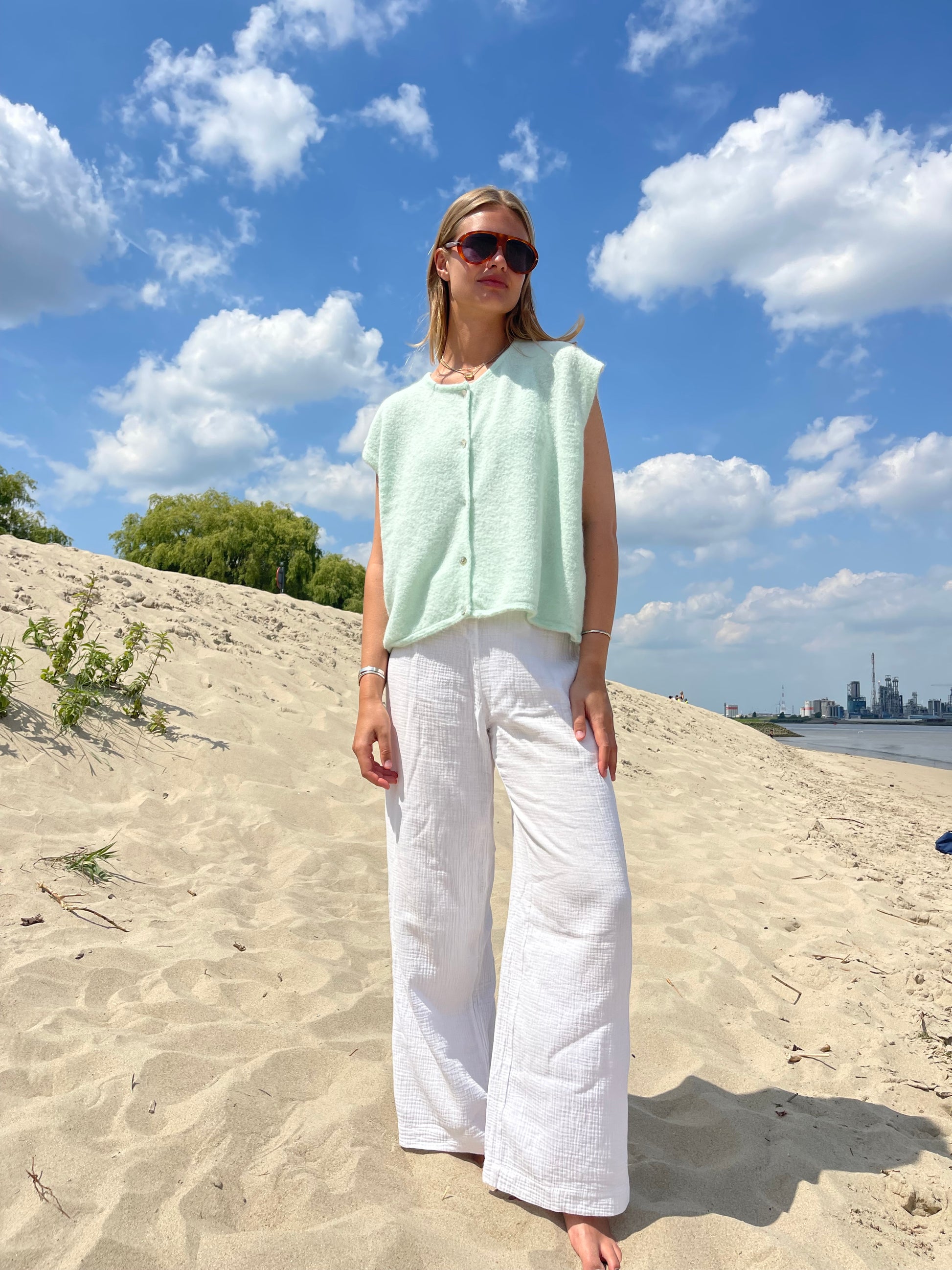 Demi Sleeveless Round Neck Mint-6