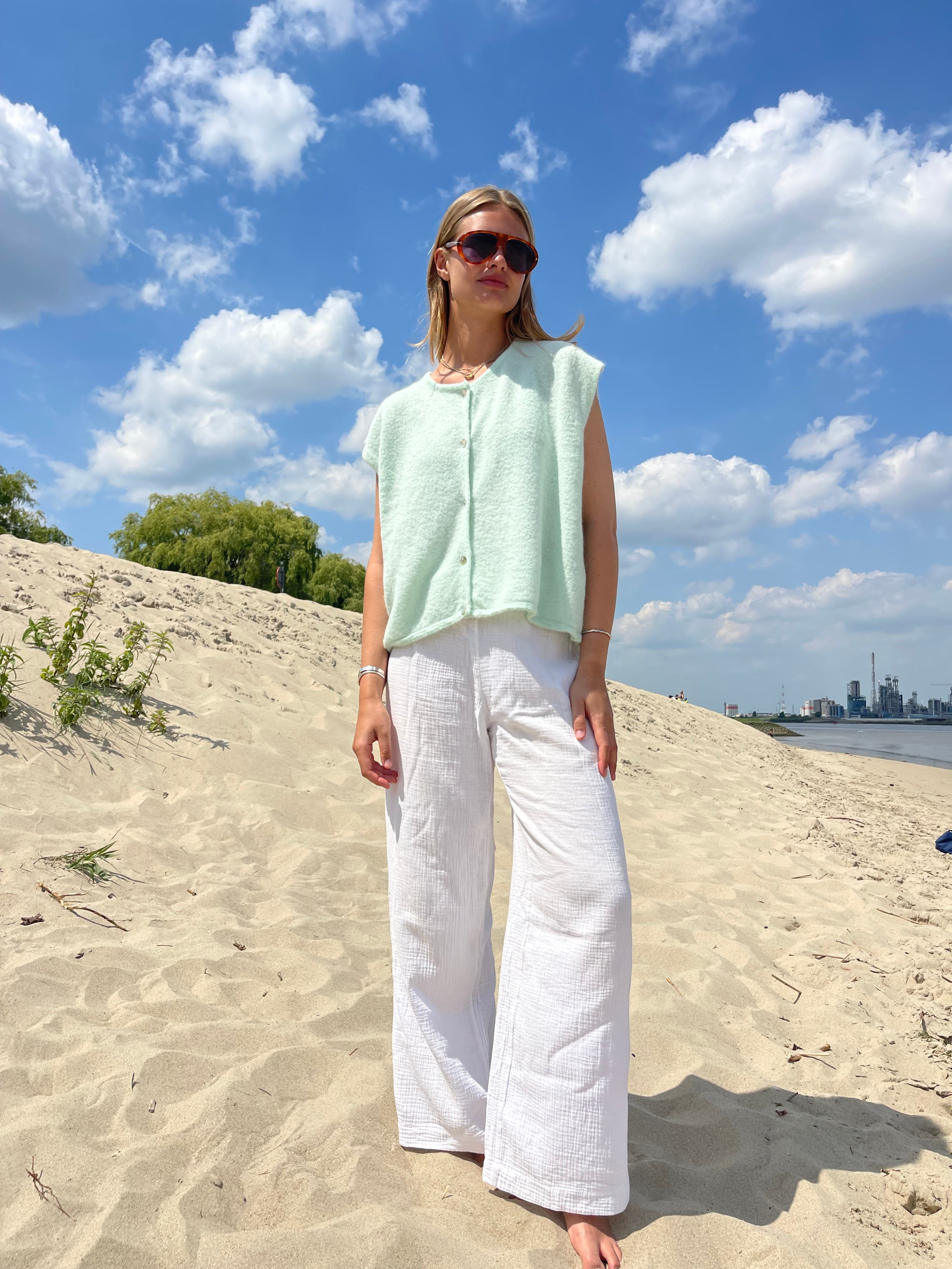 Demi Sleeveless Round Neck Mint-zoom-6