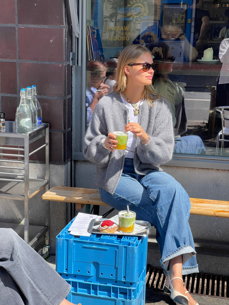 Odette Bomber Grey-zoom-