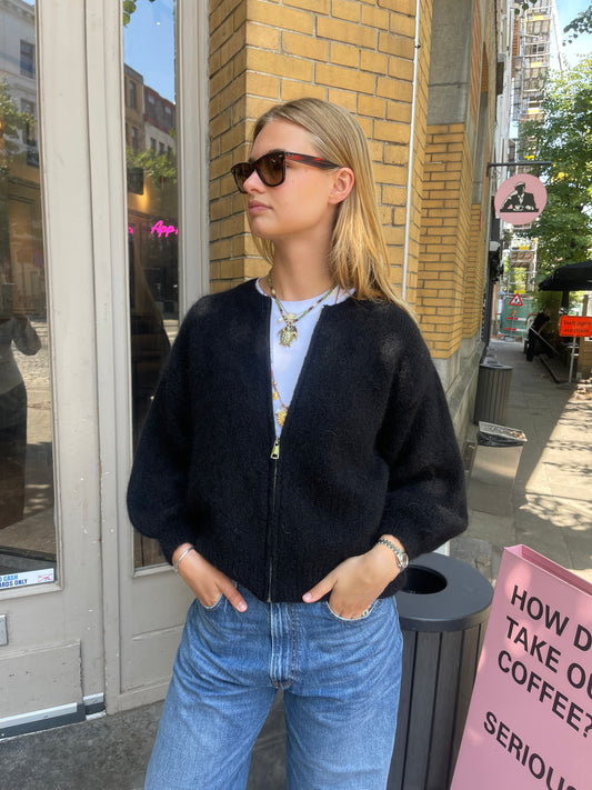 Odette Bomber Black