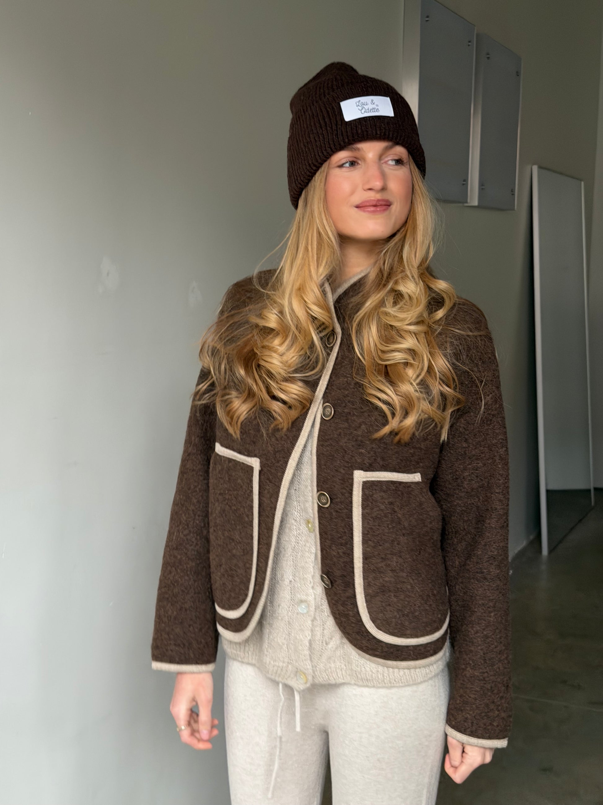 Audrey Jacket Chocolate-2