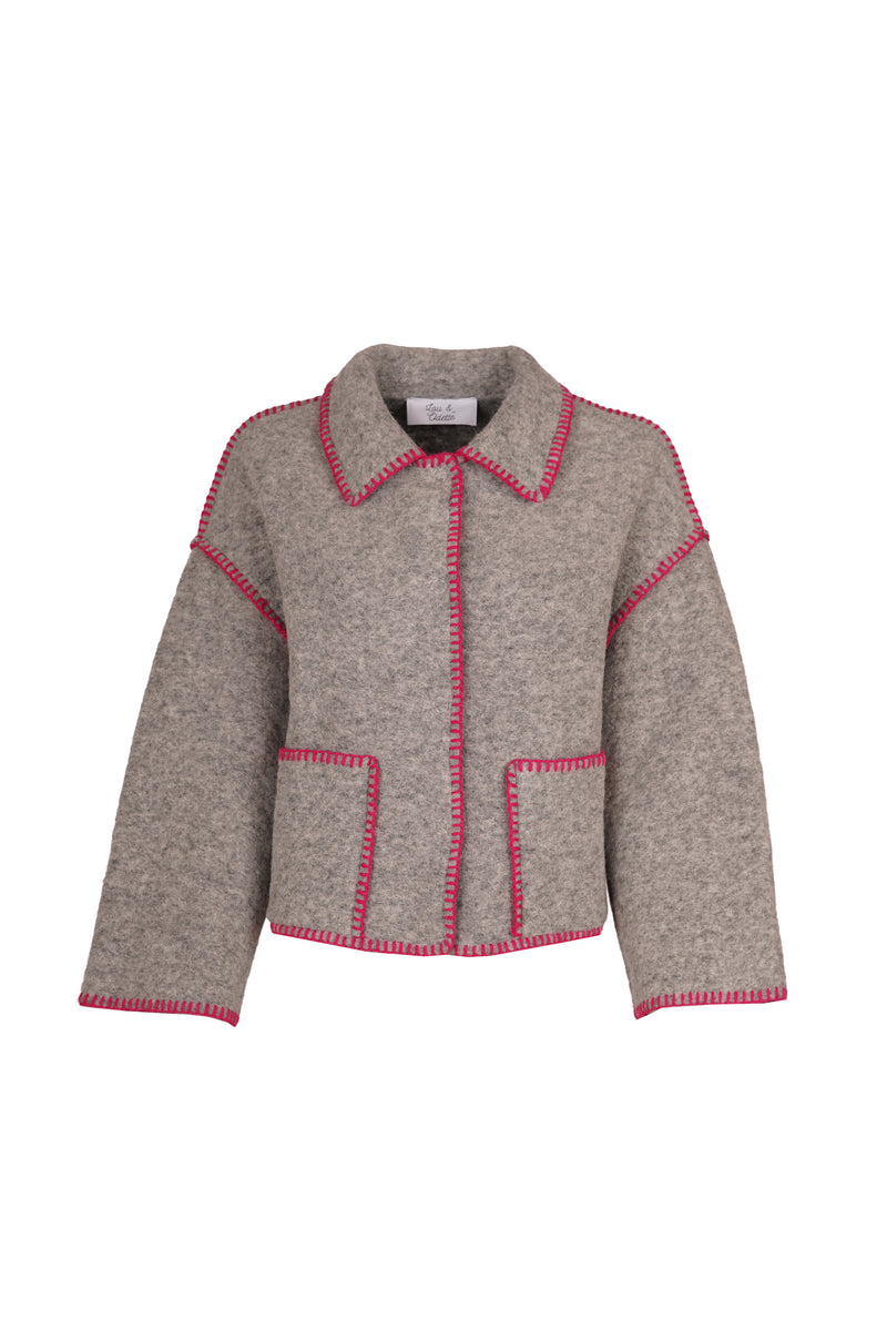 Julie Jacket Collar Grey-zoom-