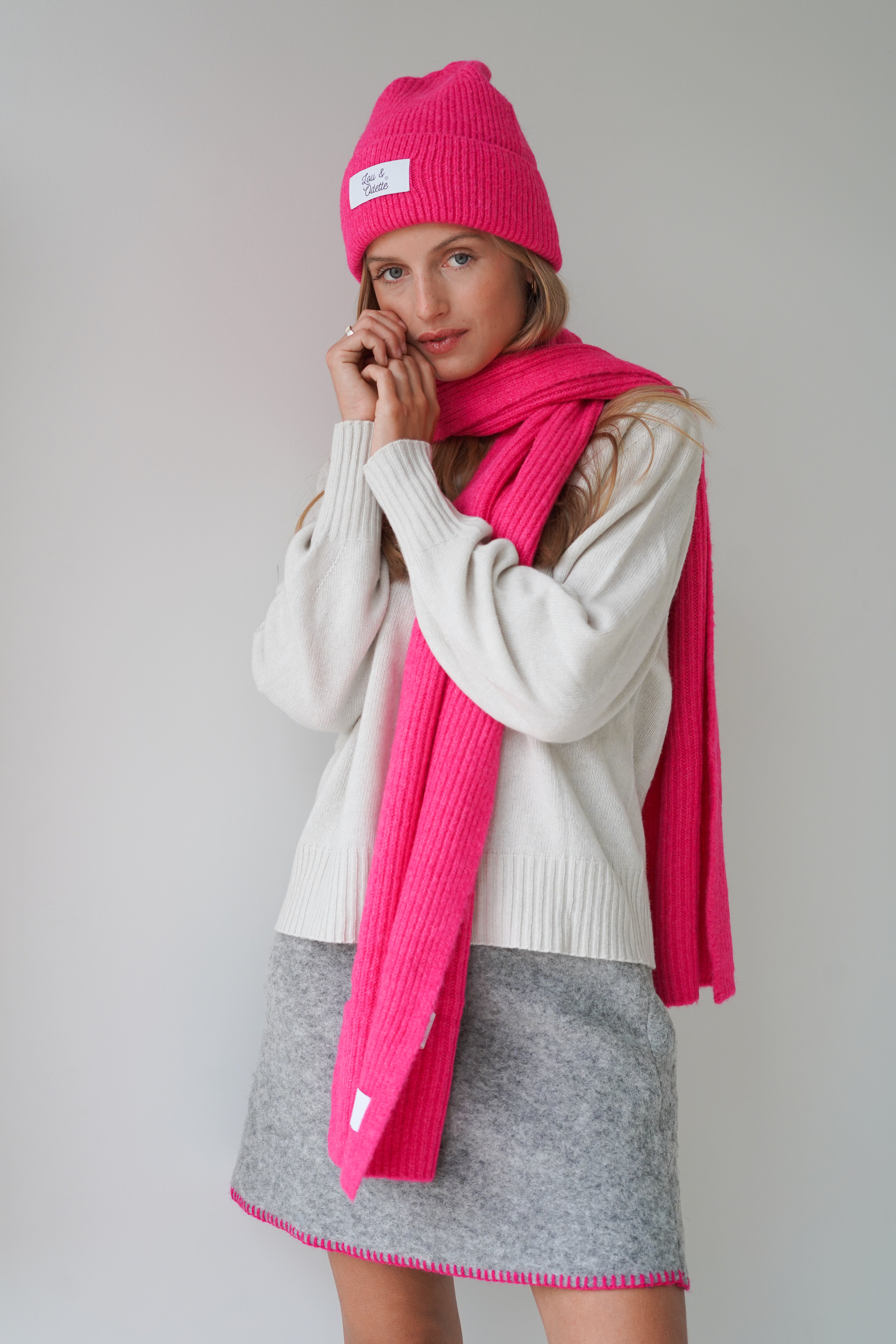 Julienne Beanie Candy Pink