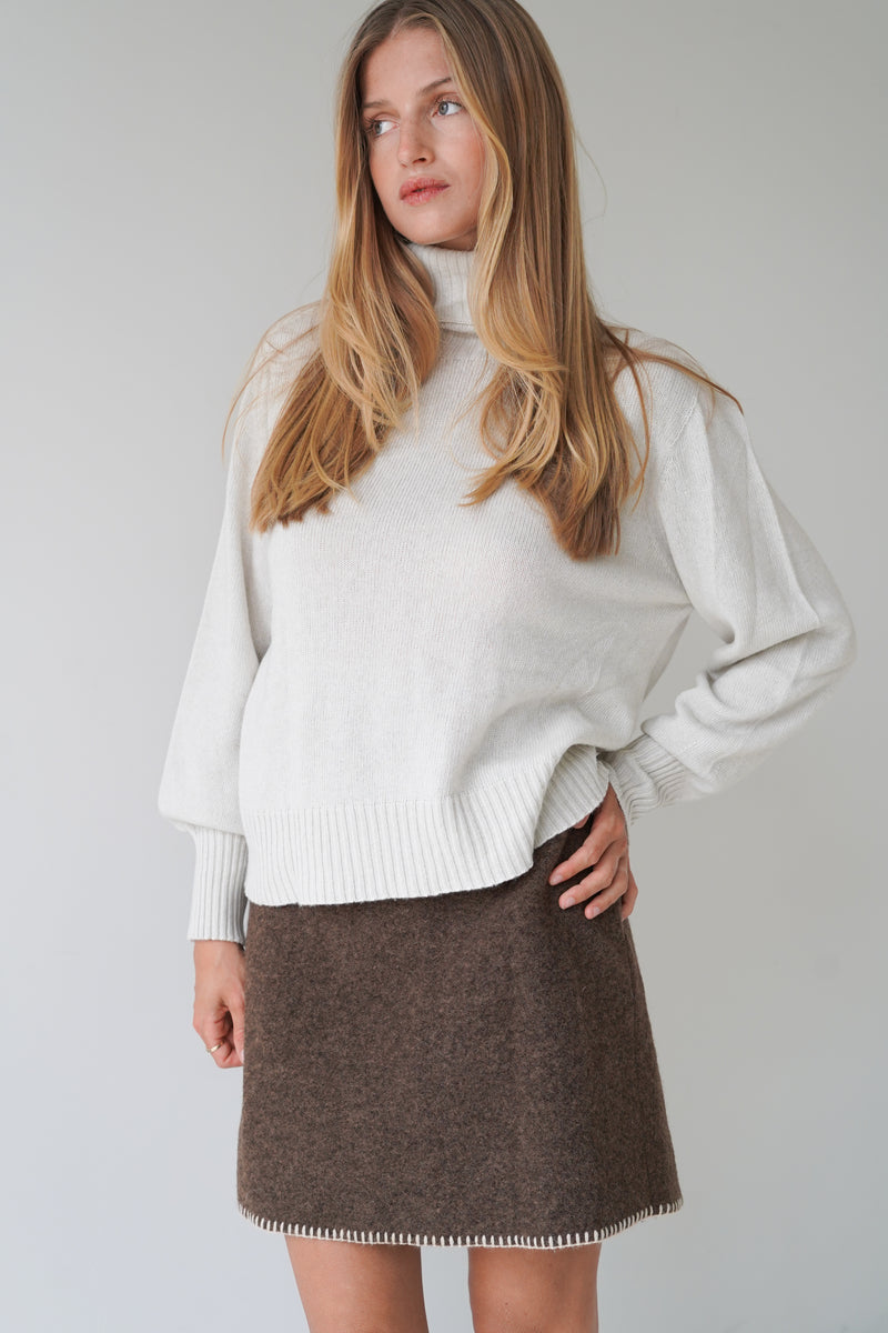 Jolien Skirt Brown-zoom-