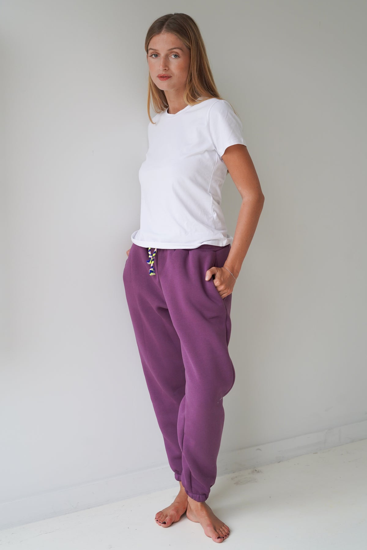Brigitte Jogging Pants Purple-zoom-3