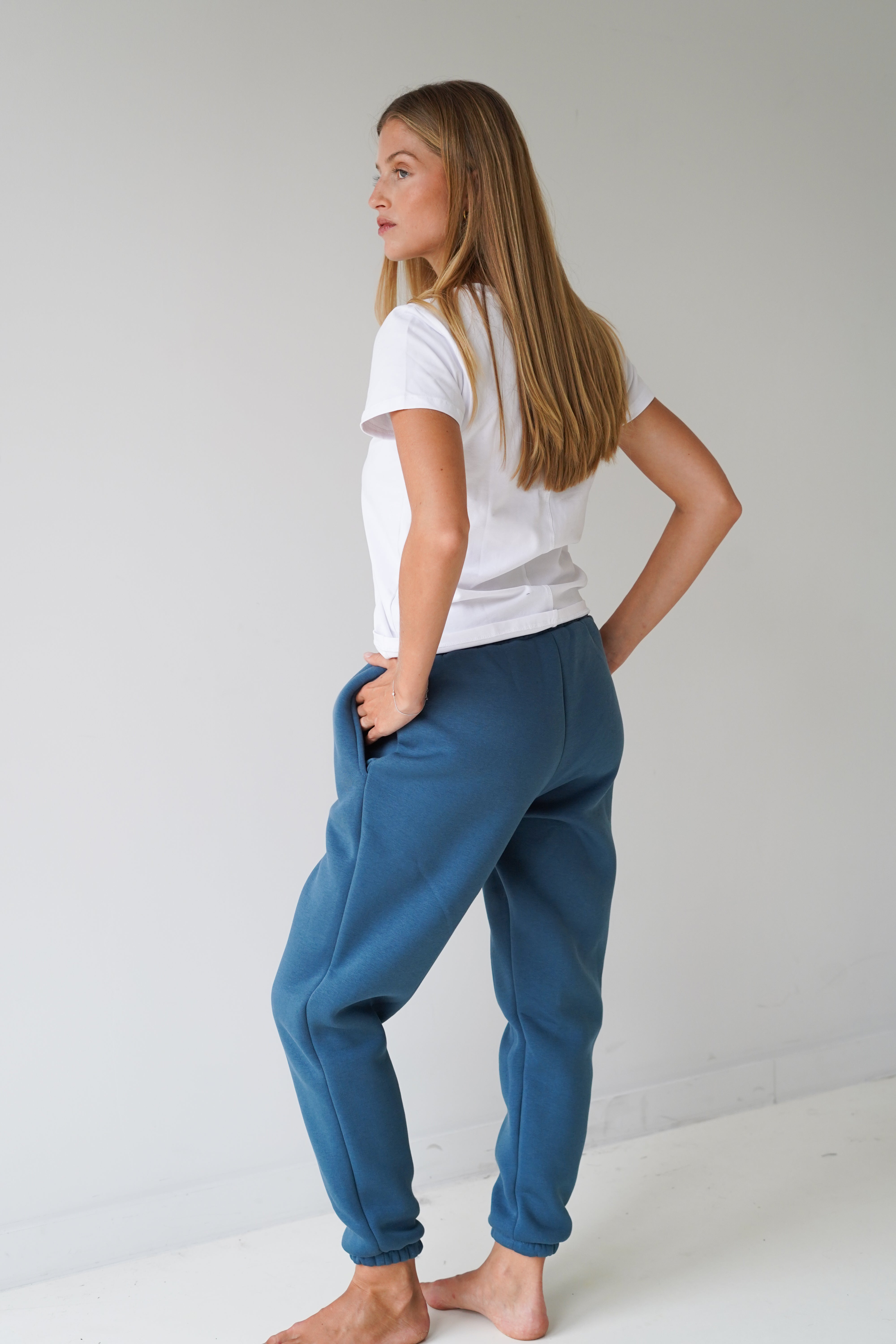 Brigitte Jogging Pants Blue-zoom-2