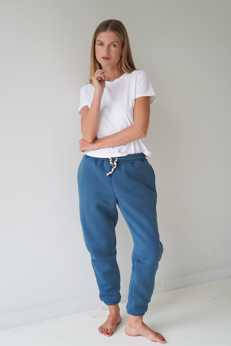 Brigitte Jogging Pants Blue-zoom-