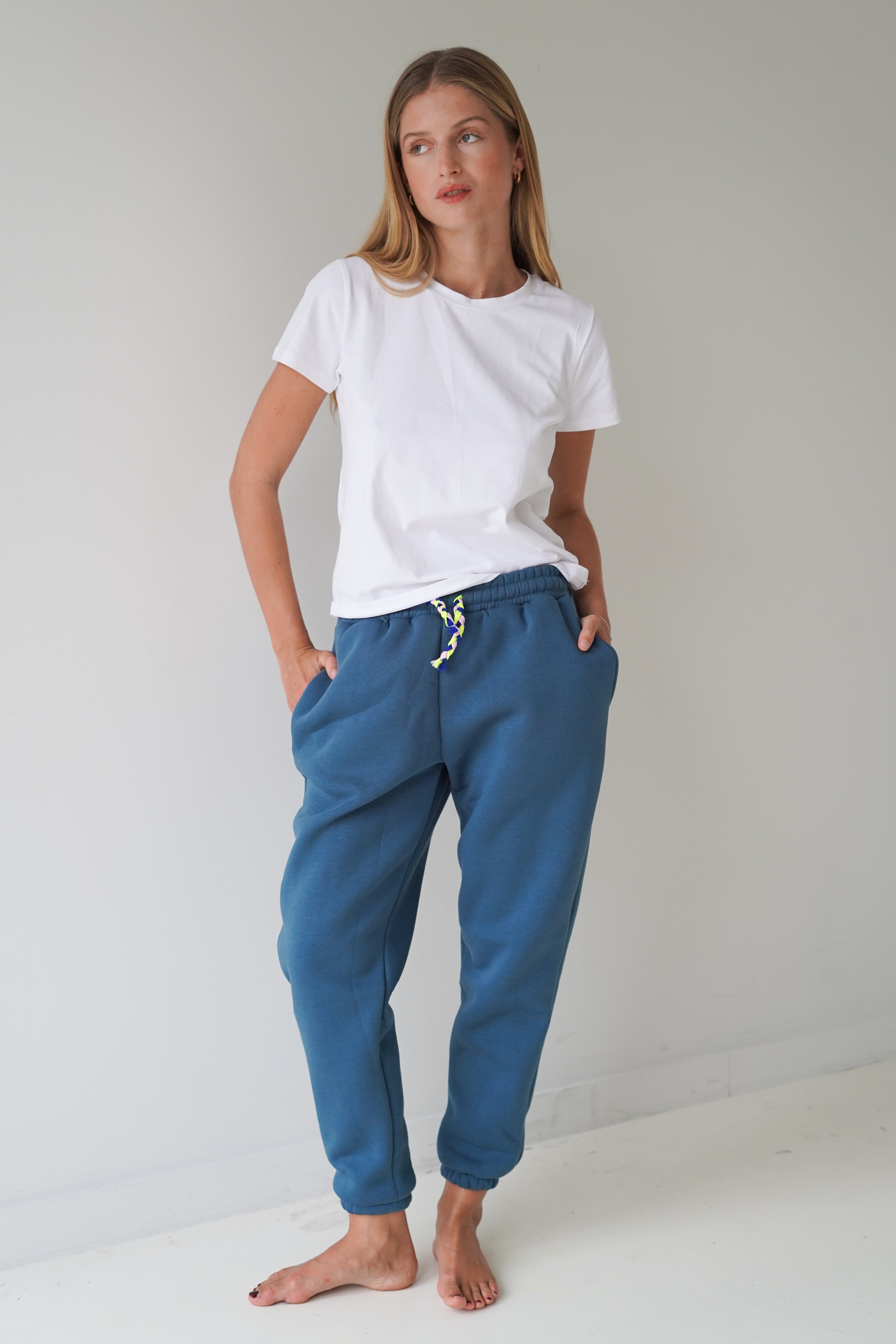 Brigitte Jogging Pants Blue-zoom-3