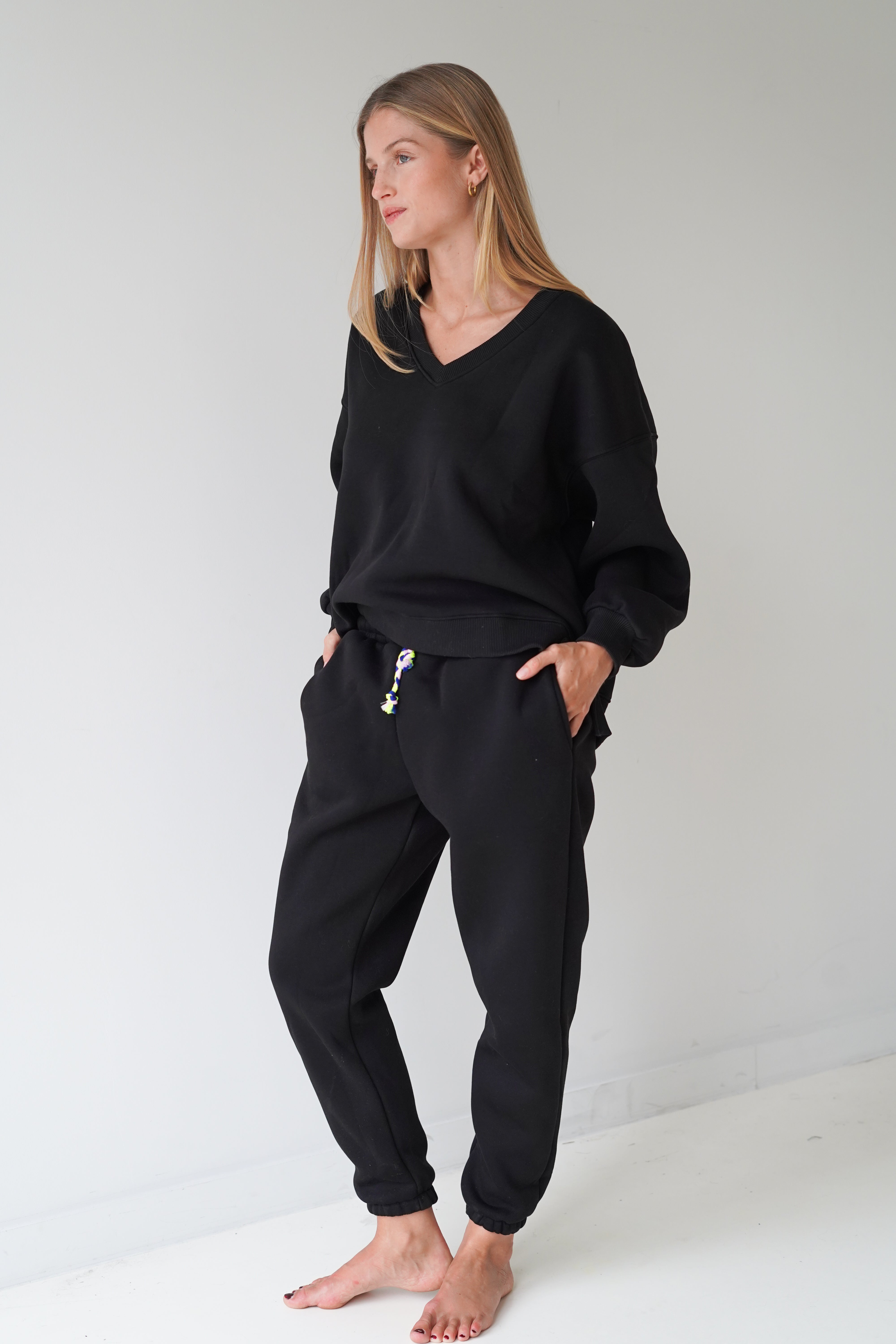 Brigitte Jogging Pants Black-zoom-2