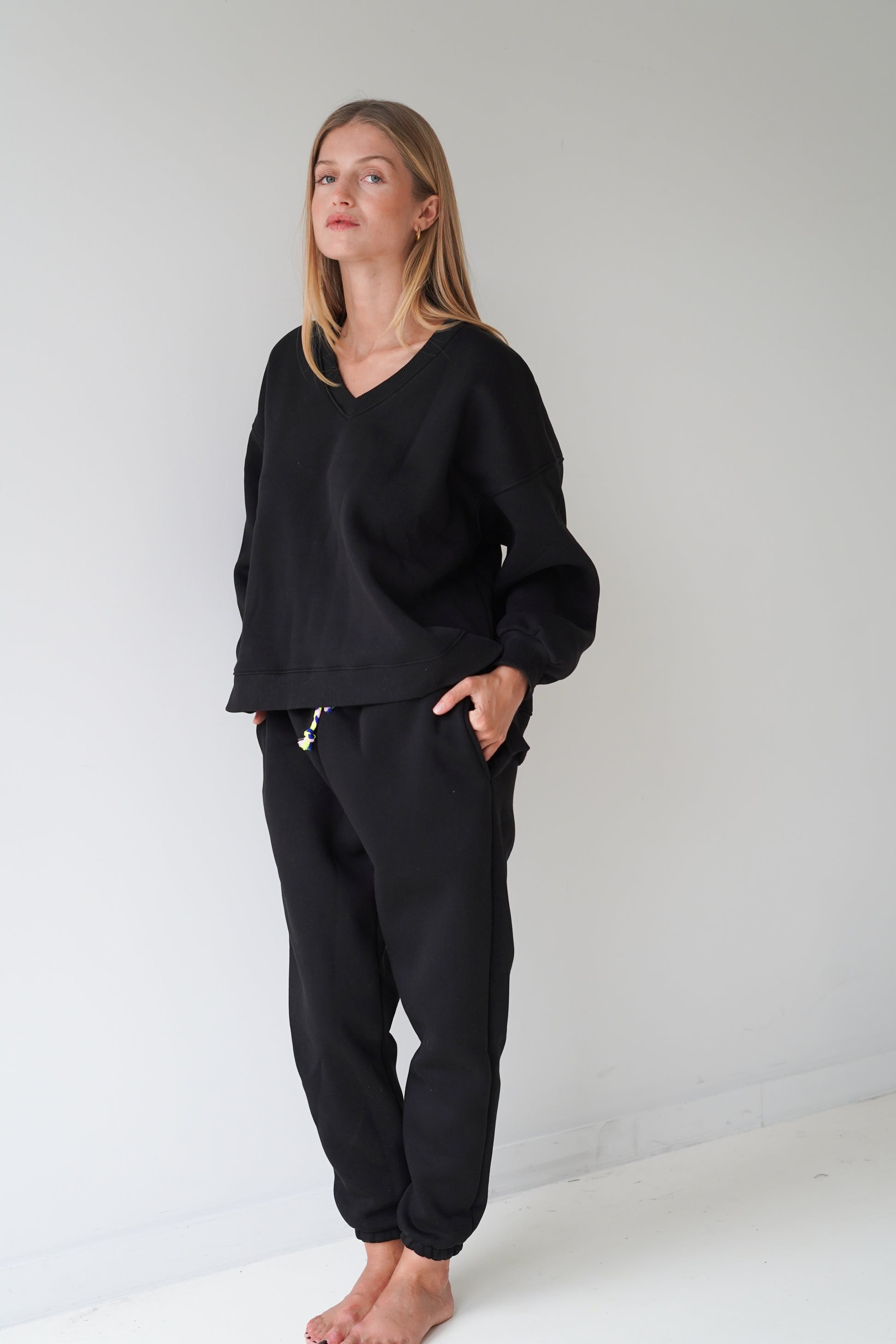 Brigitte Jogging Pants Black-4