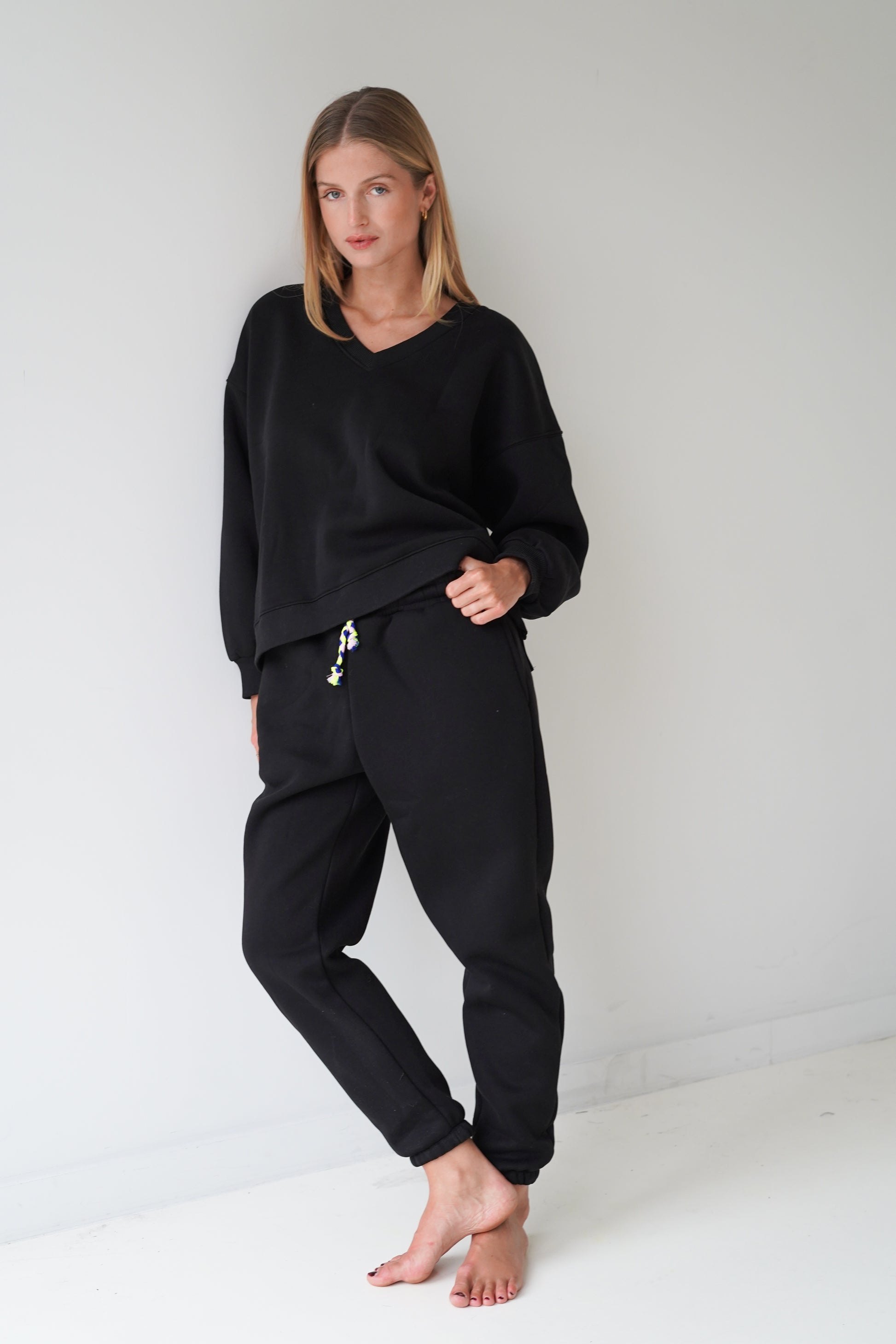Brigitte Jogging Pants Black-1