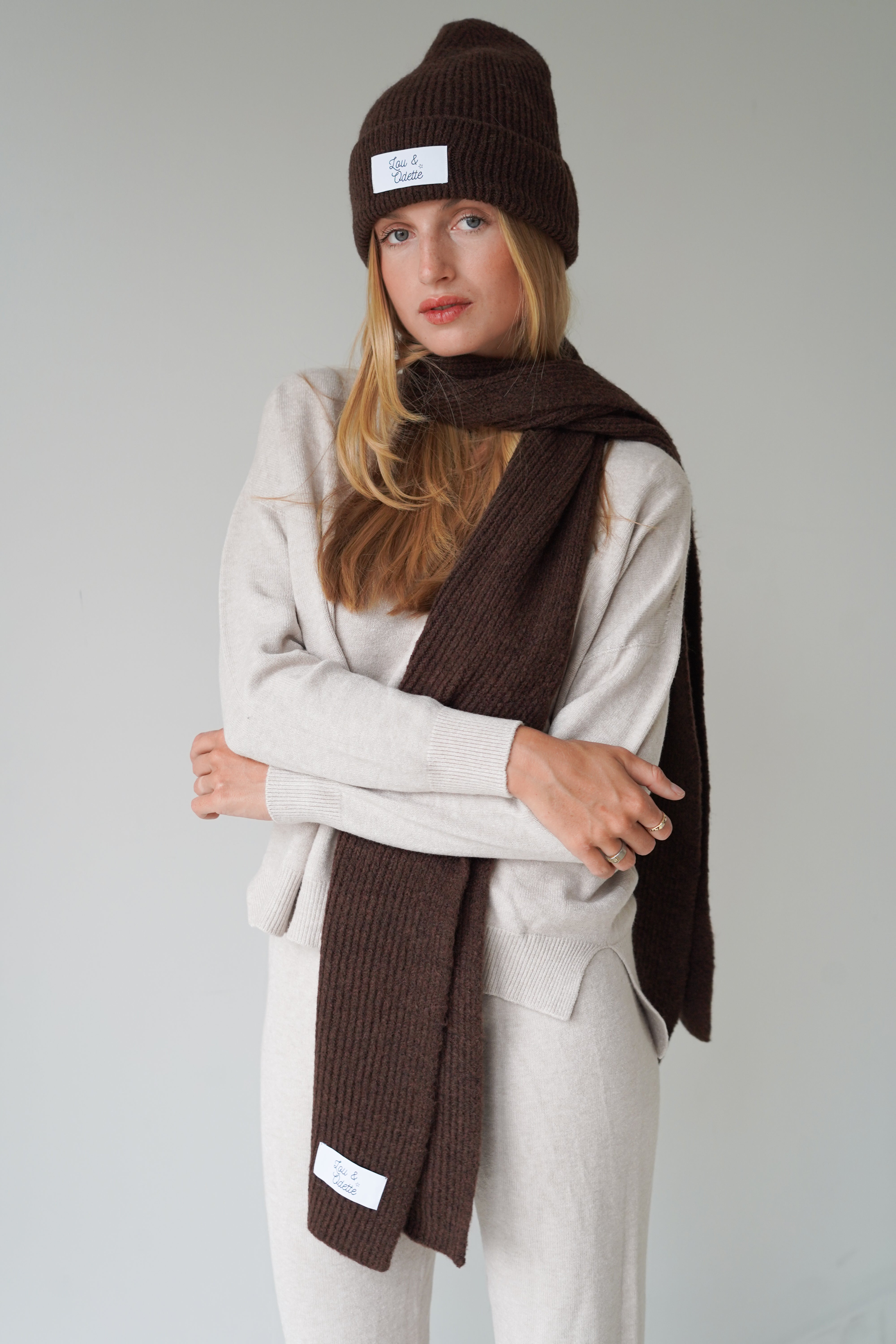 Julienne Beanie Chocolate-zoom-4