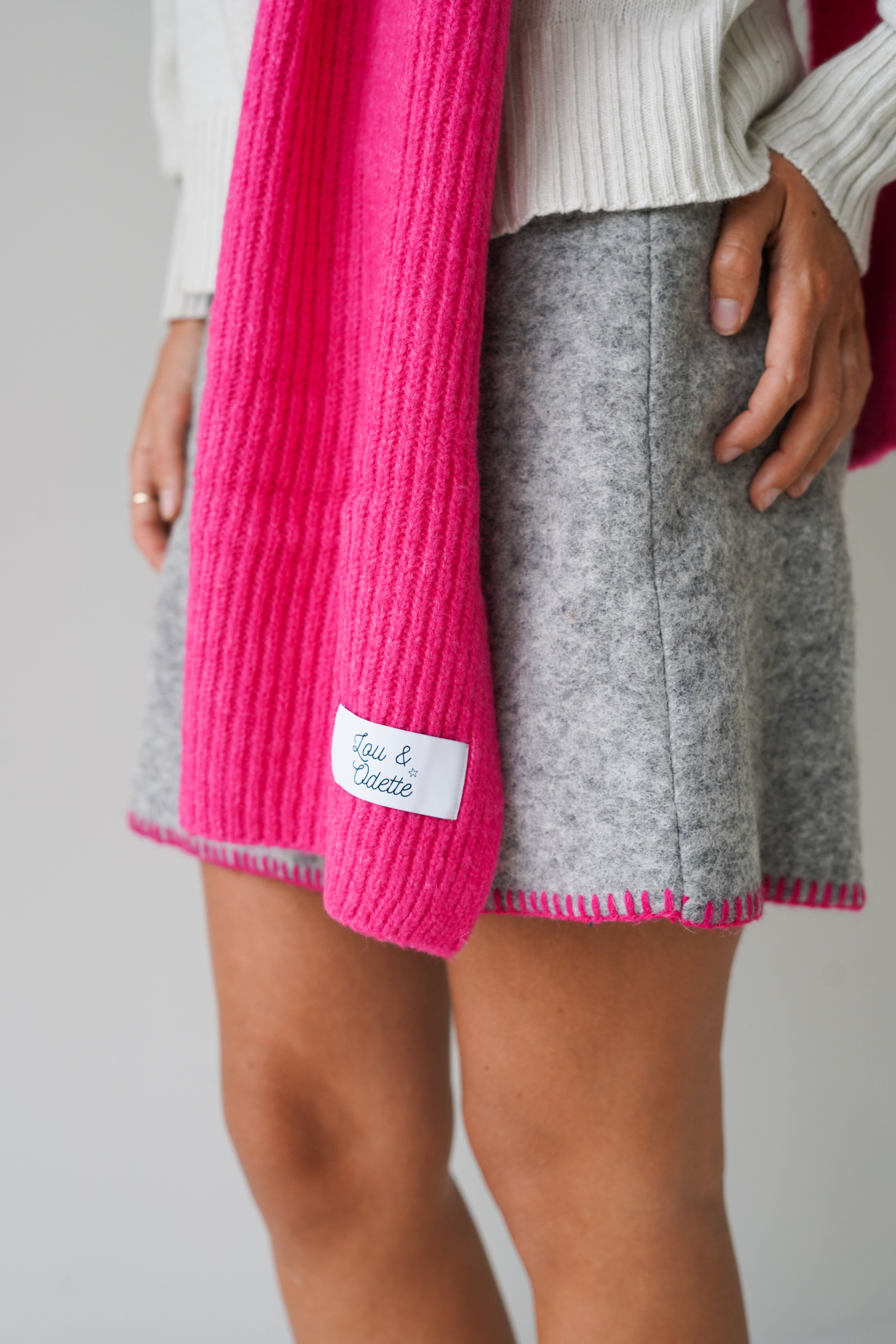 Juliette Scarf Candy Pink