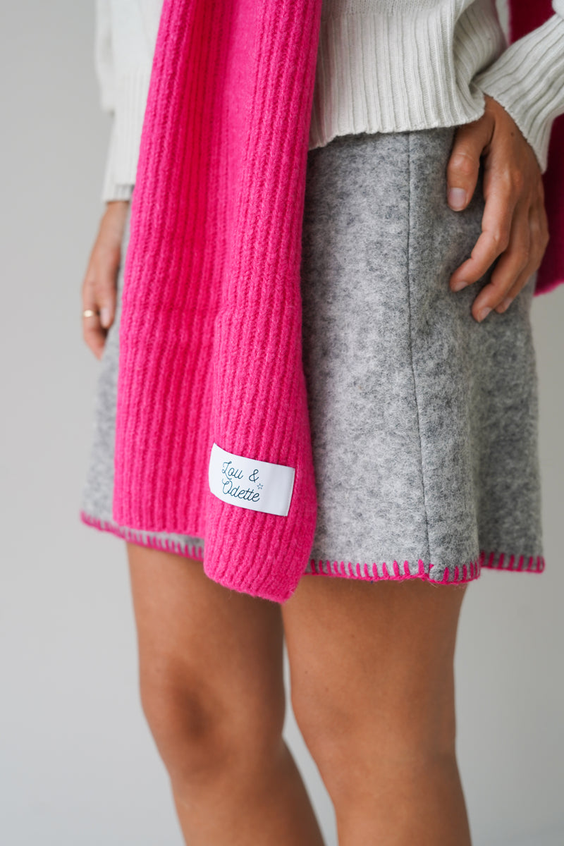 Juliette Scarf Candy Pink-zoom-