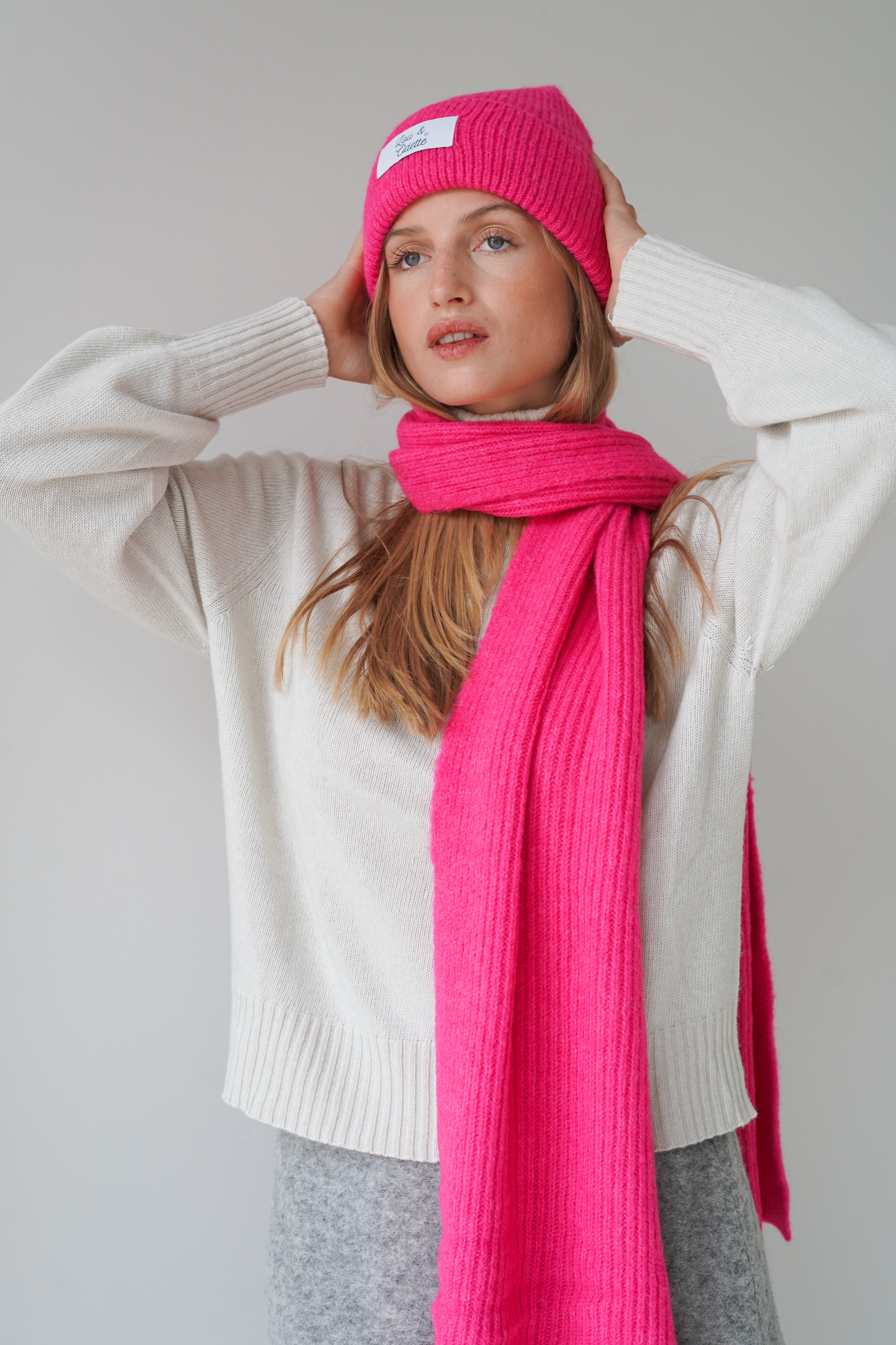 Julienne Beanie Candy Pink