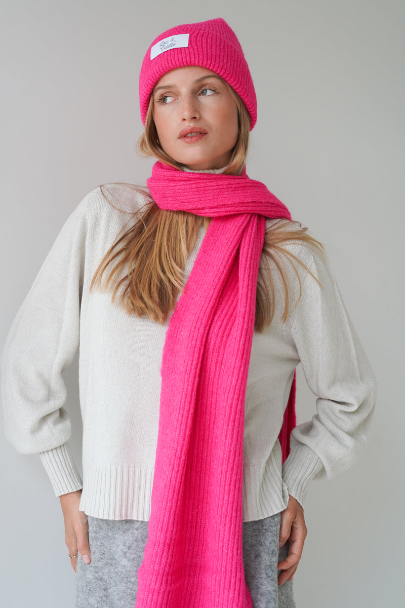 Julienne Beanie Candy Pink-zoom-