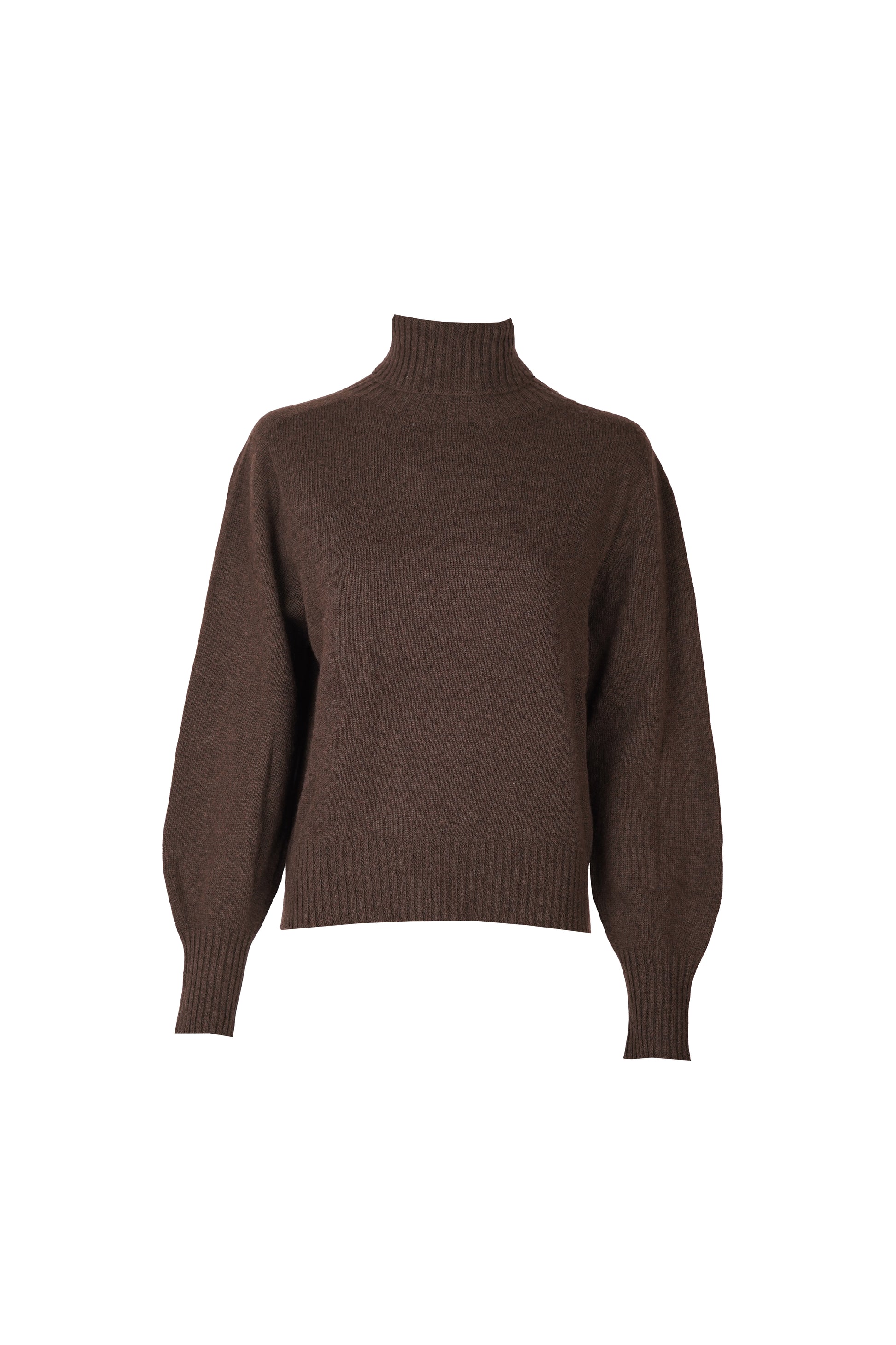 Lynn Turtleneck Chocolate-8