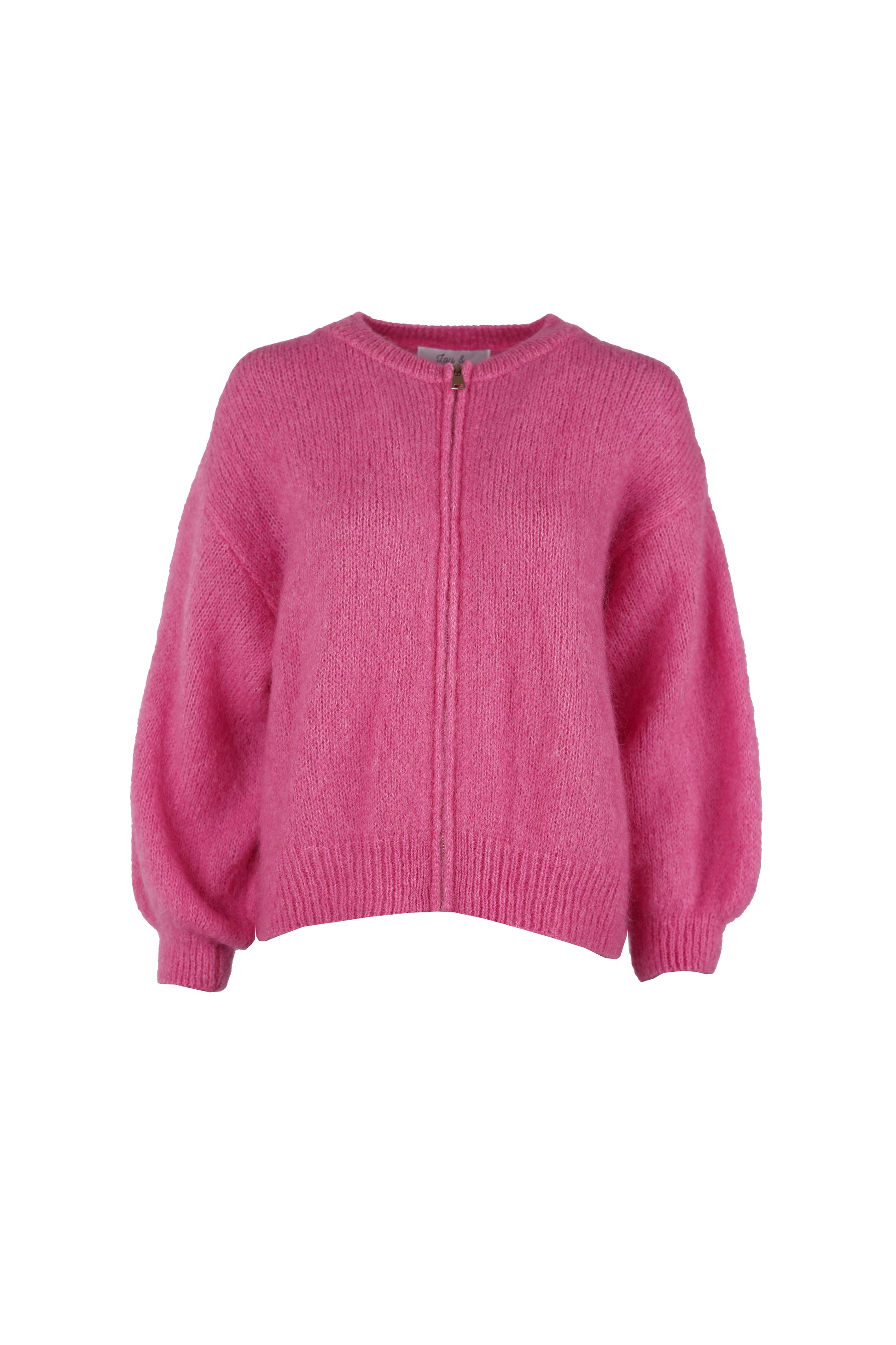 Odette Bomber With Zip Candy Pink-5