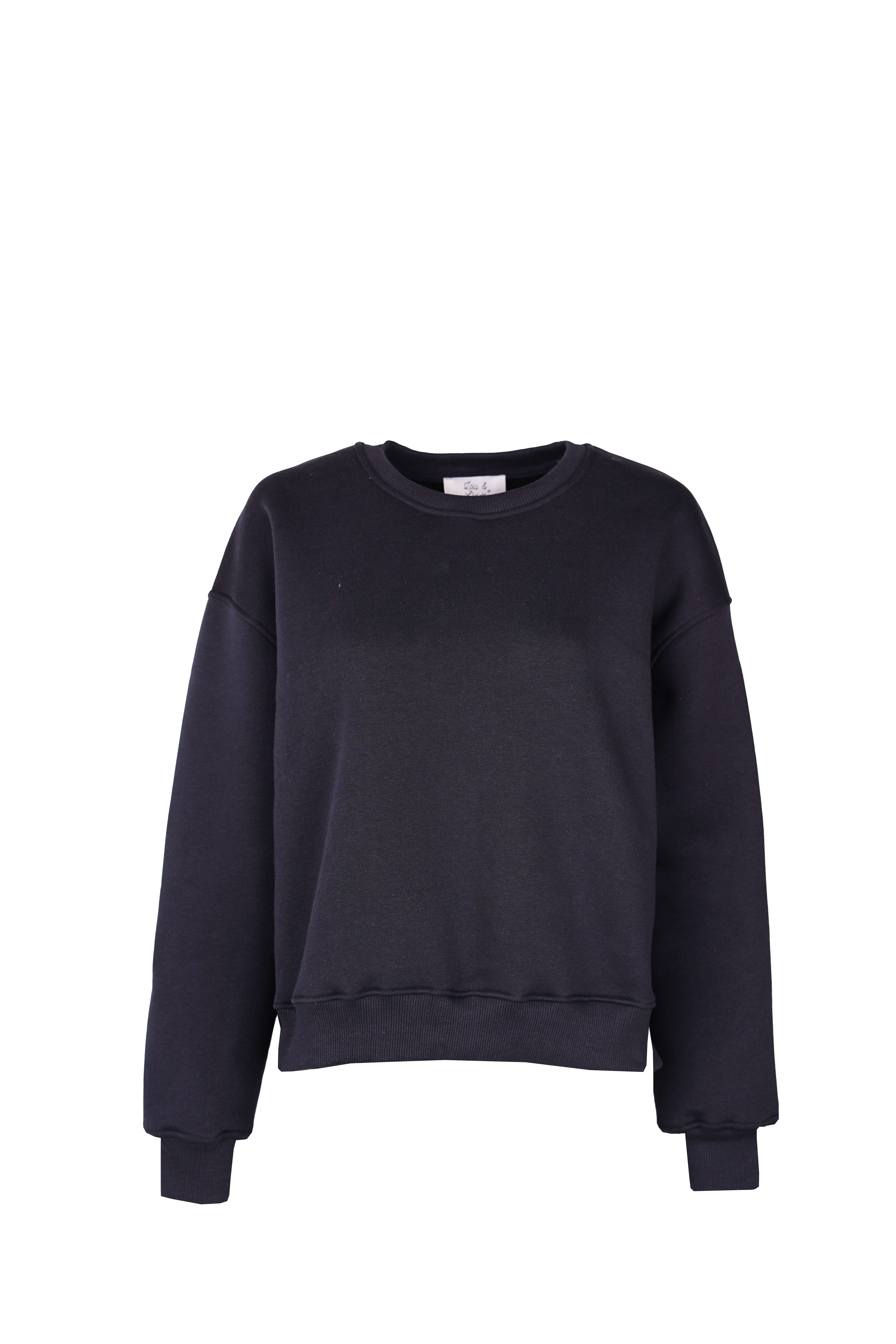 Paulina Easy Sweatshirt Navy-zoom-7