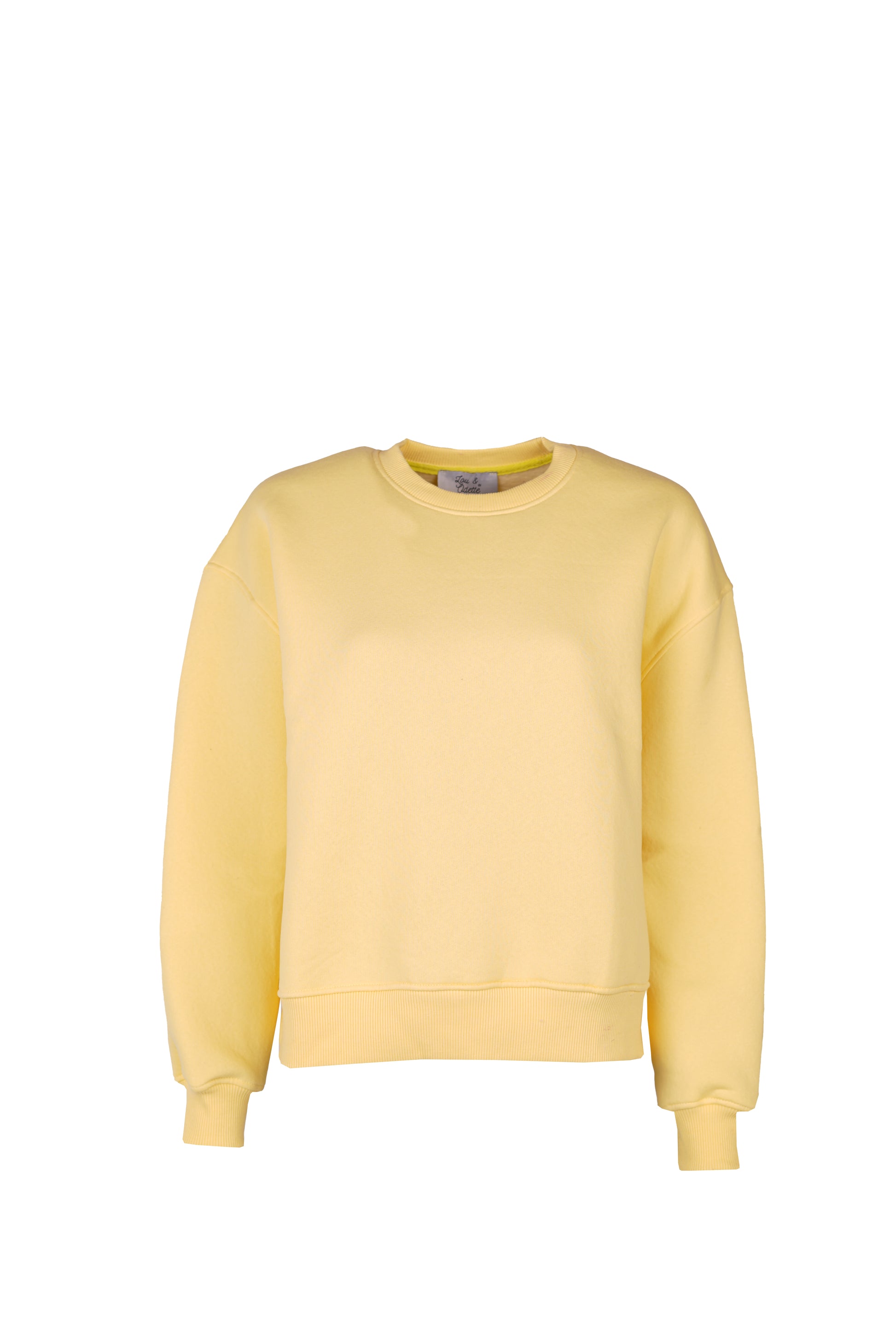 Paulina Easy Sweatshirt Yellow-6