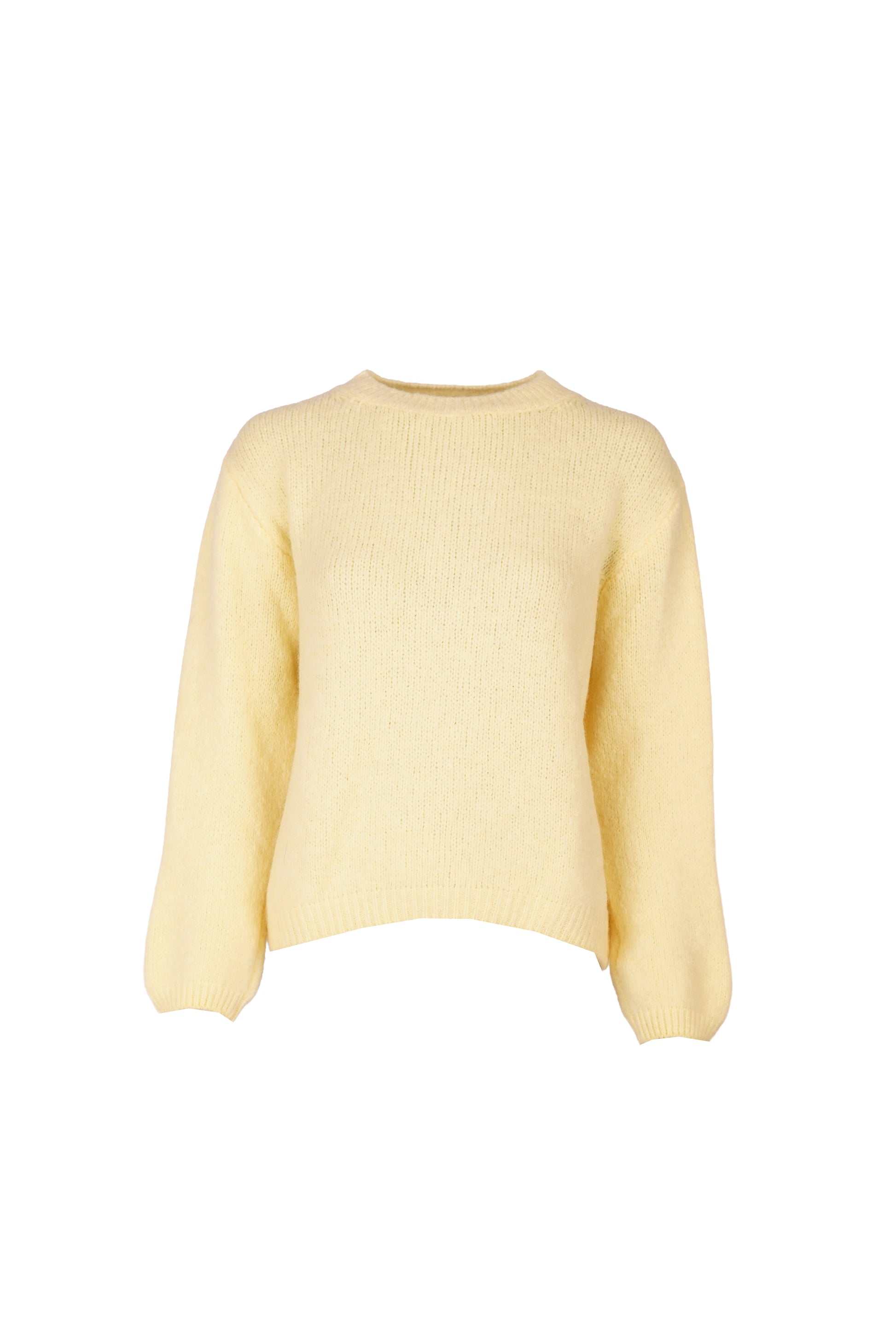 Sue Pullover Crew Neck Yellow-8