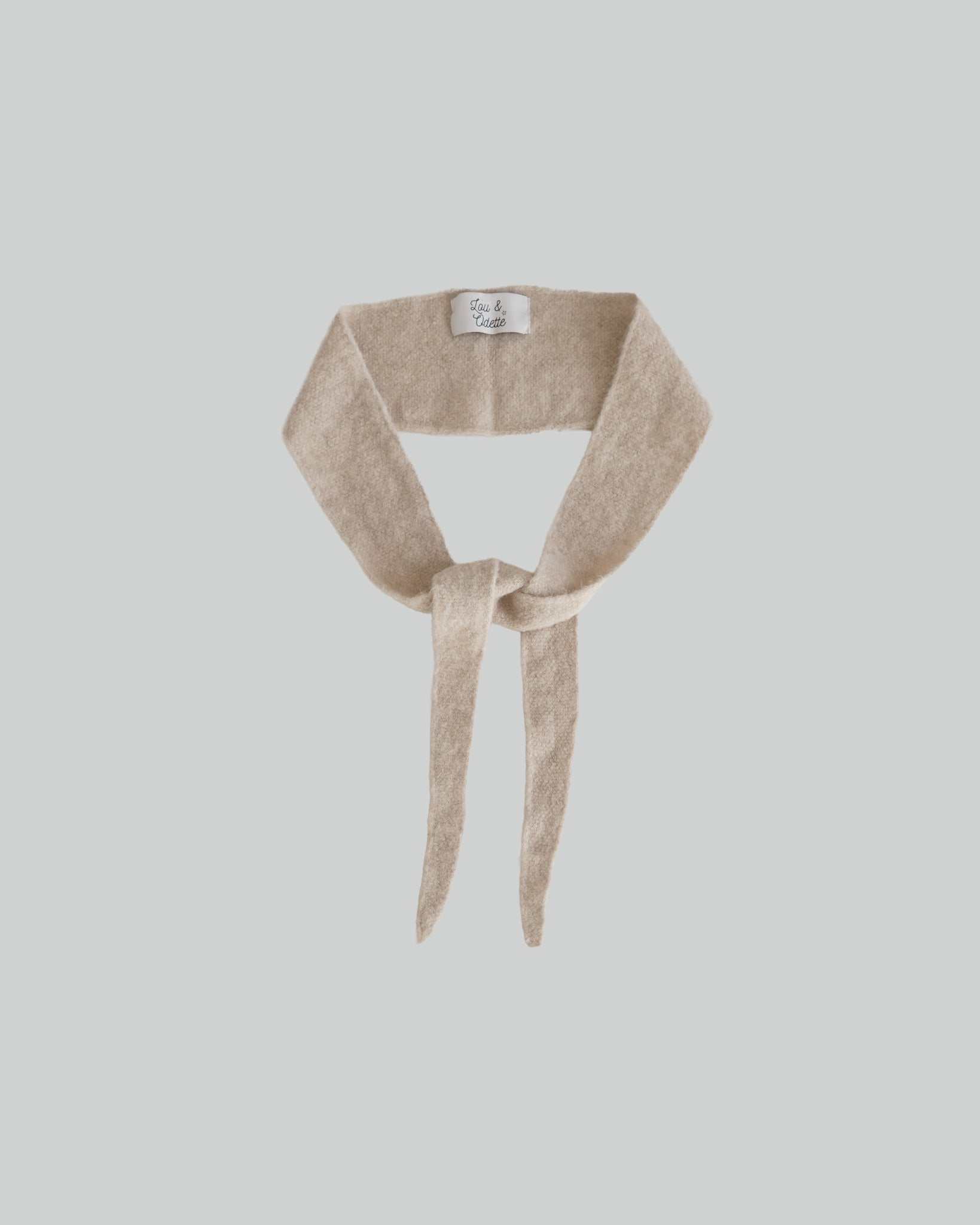 Louise Scarf Beige-1