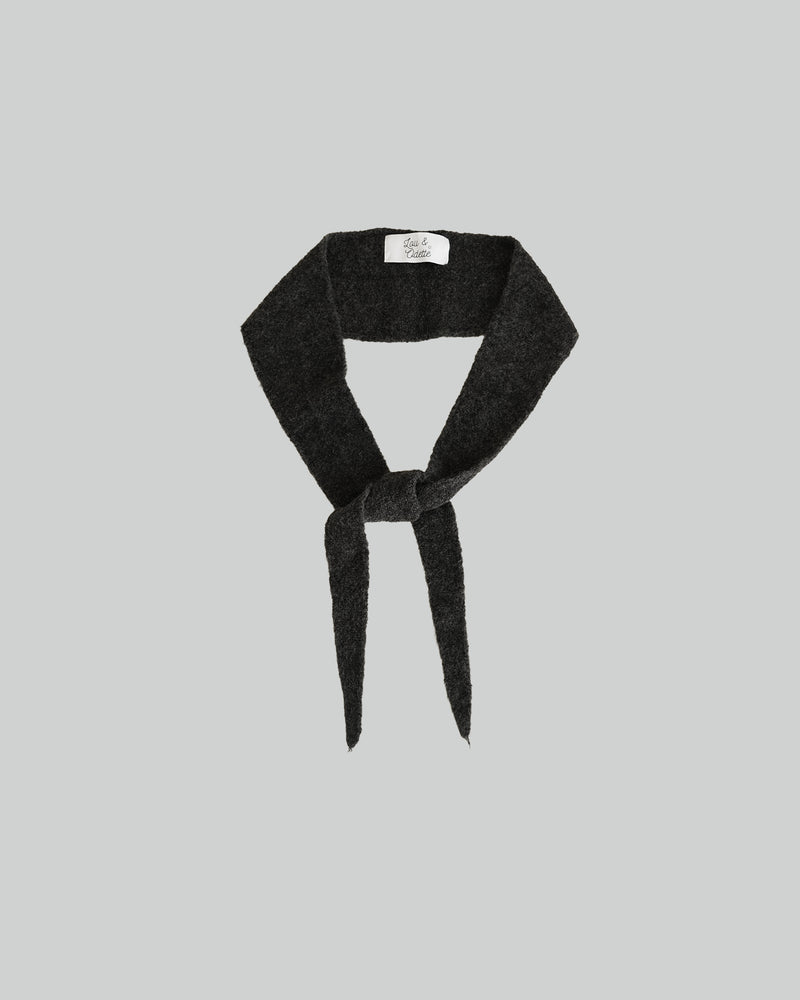 Louise Scarf Dark Grey-zoom-