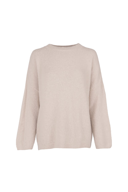 Caro Crew Neck Pullover Sand
