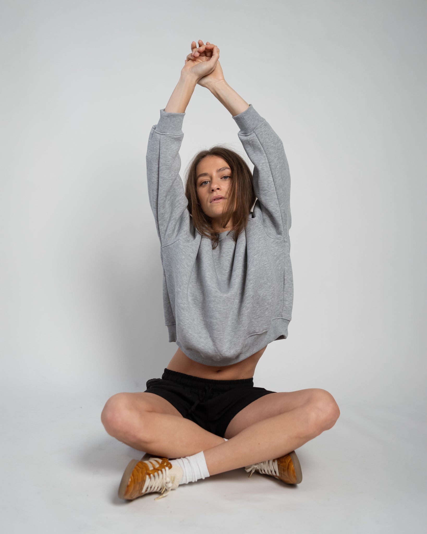 Paulina Easy Sweatshirt Grey-zoom-5