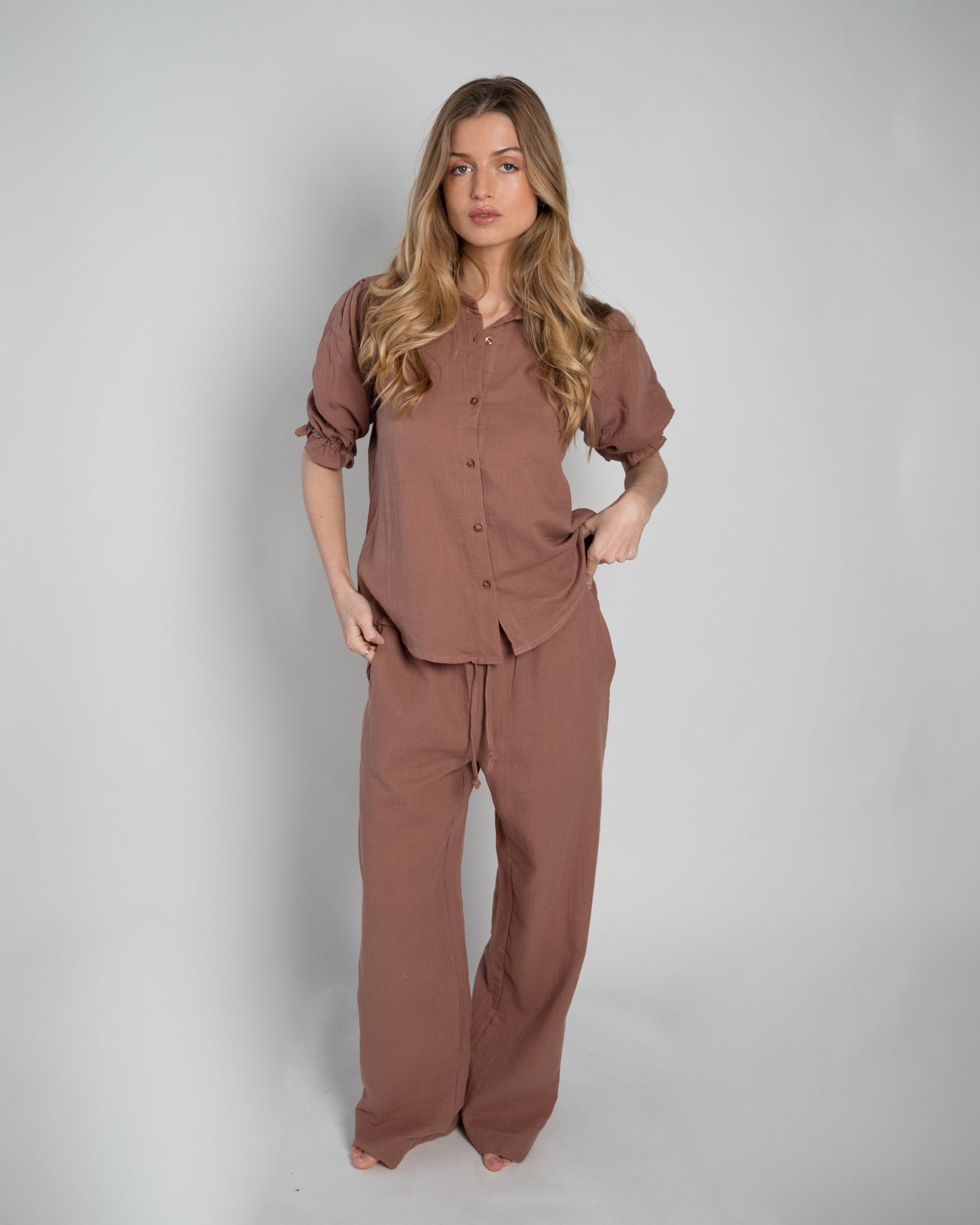 Oona Tetra Pants Terracotta-zoom-1