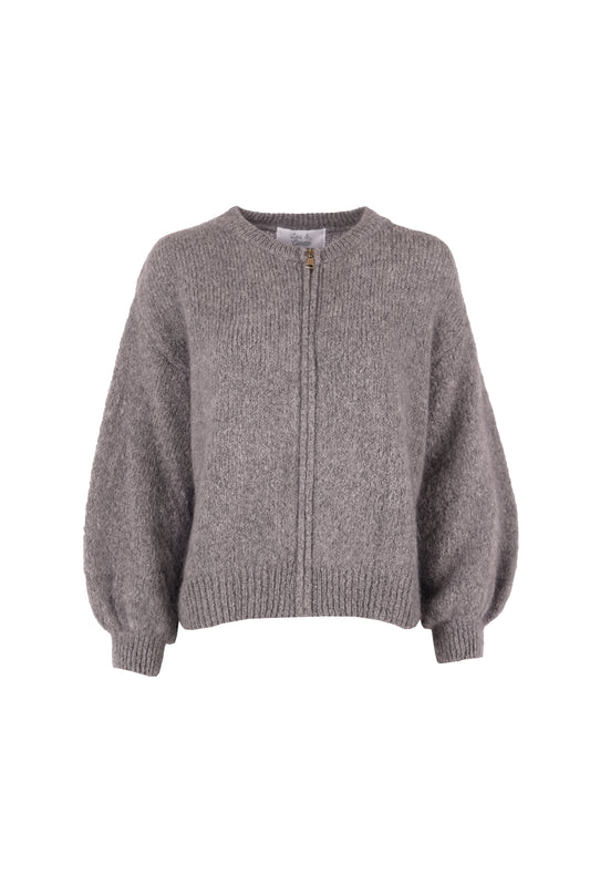 Odette Bomber Grey