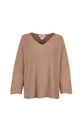 Laura V-Neck Pull Sand